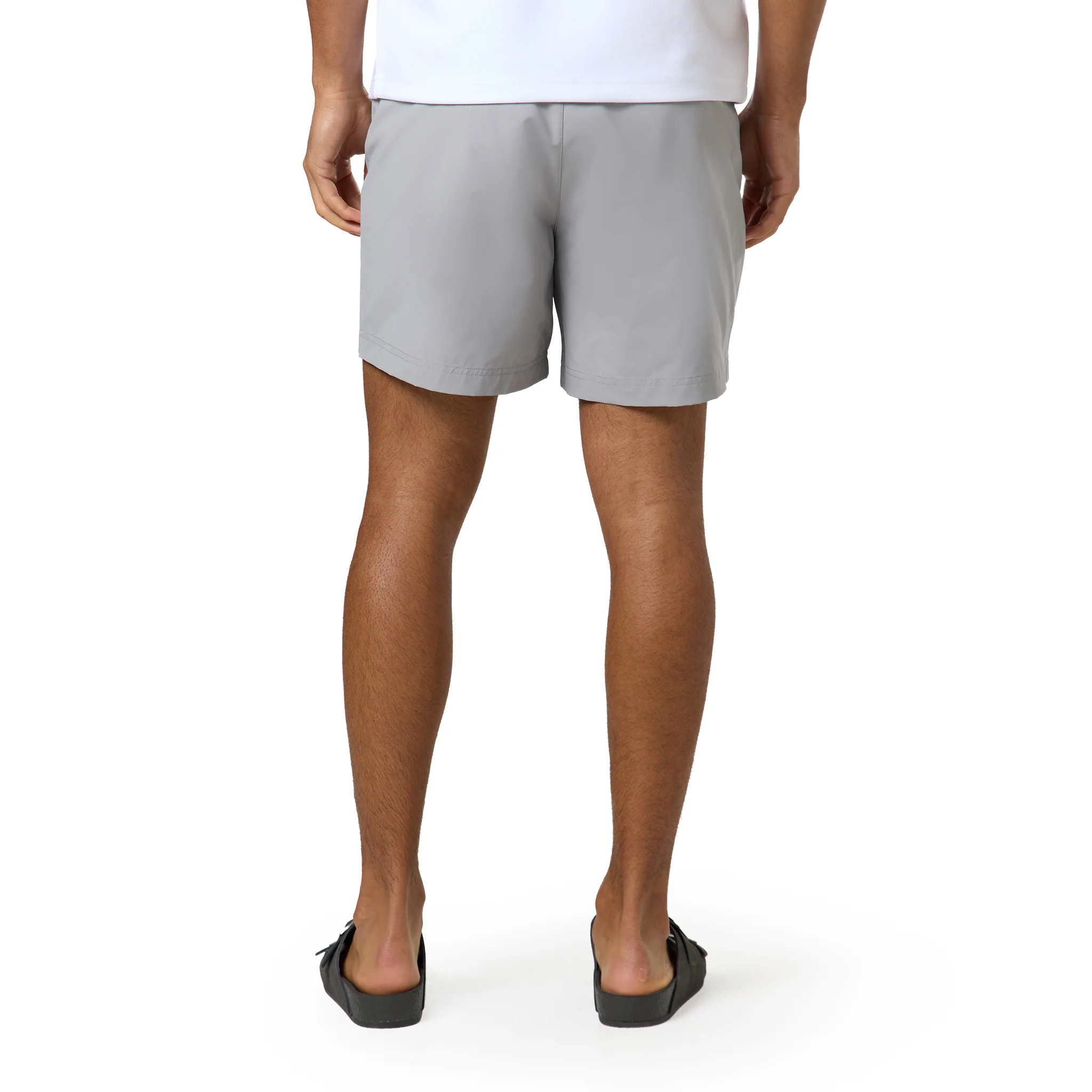 Icon Buckle Swimshort | Ice Grey - Image 9