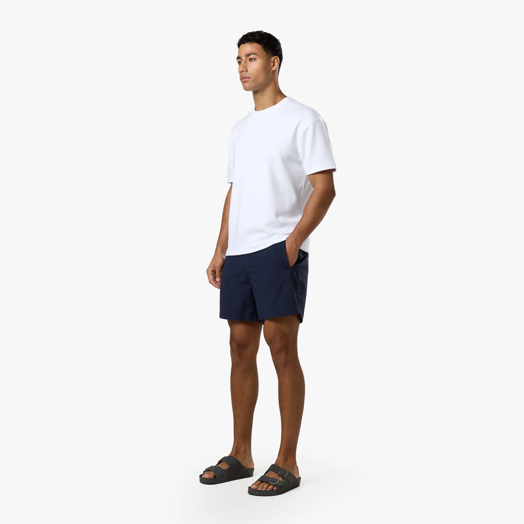 Icon Buckle Swimshort | Navy - Image 3