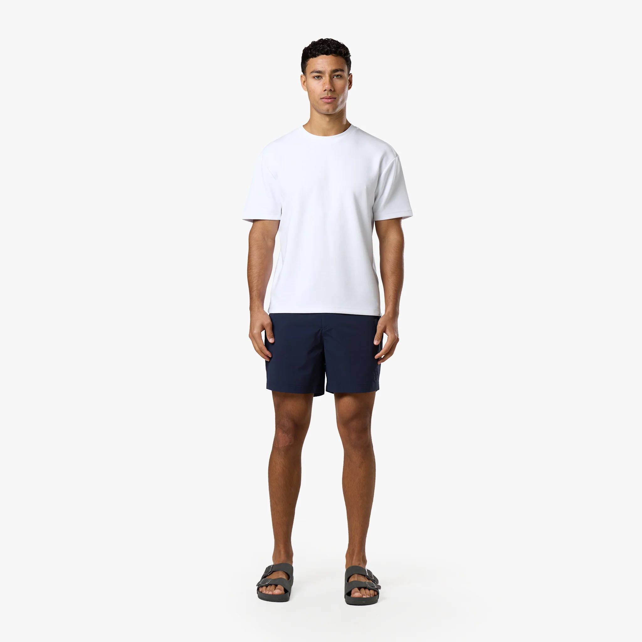 Icon Buckle Swimshort | Navy - Image 4