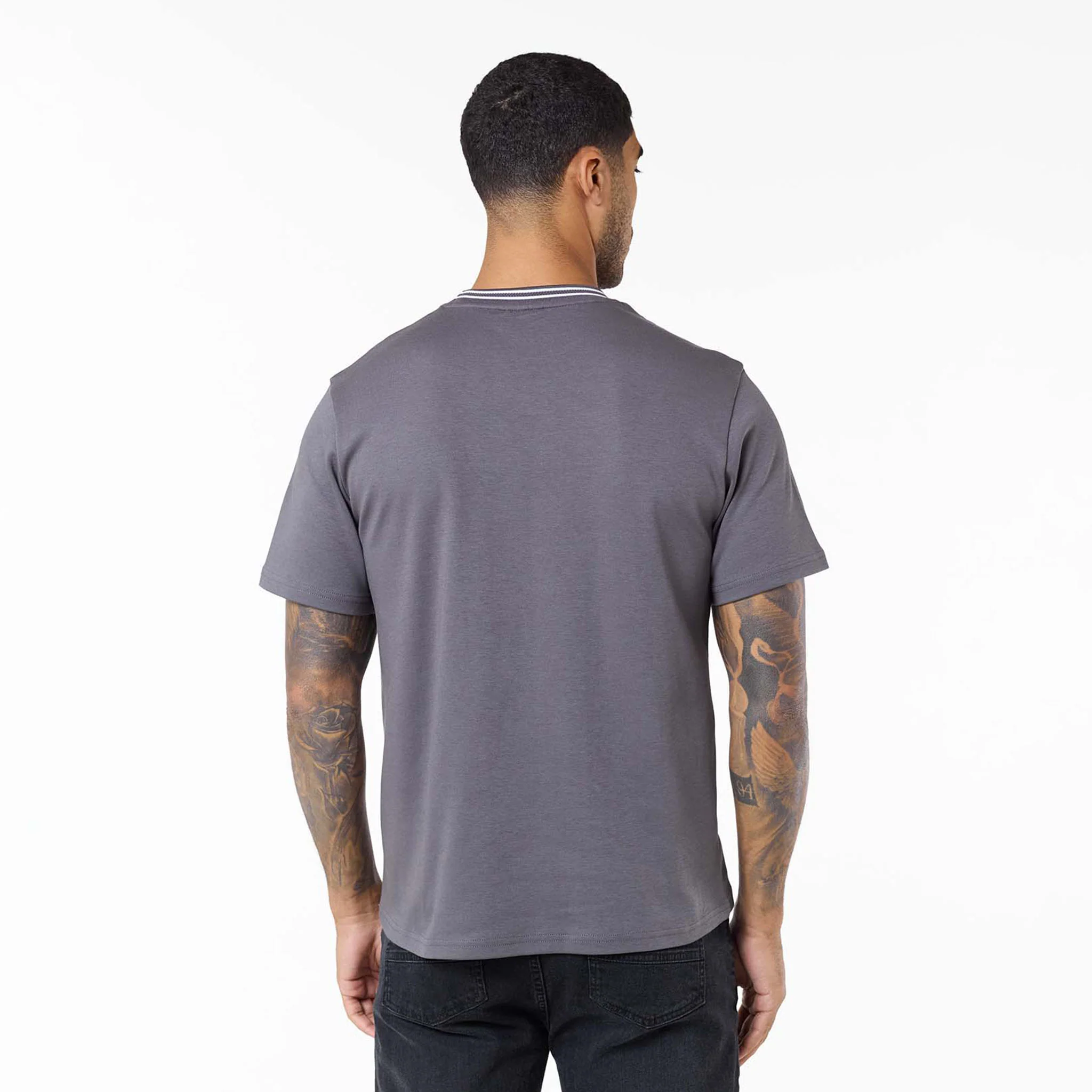 Icon Ringer T-Shirt | Dark Grey - Image 4