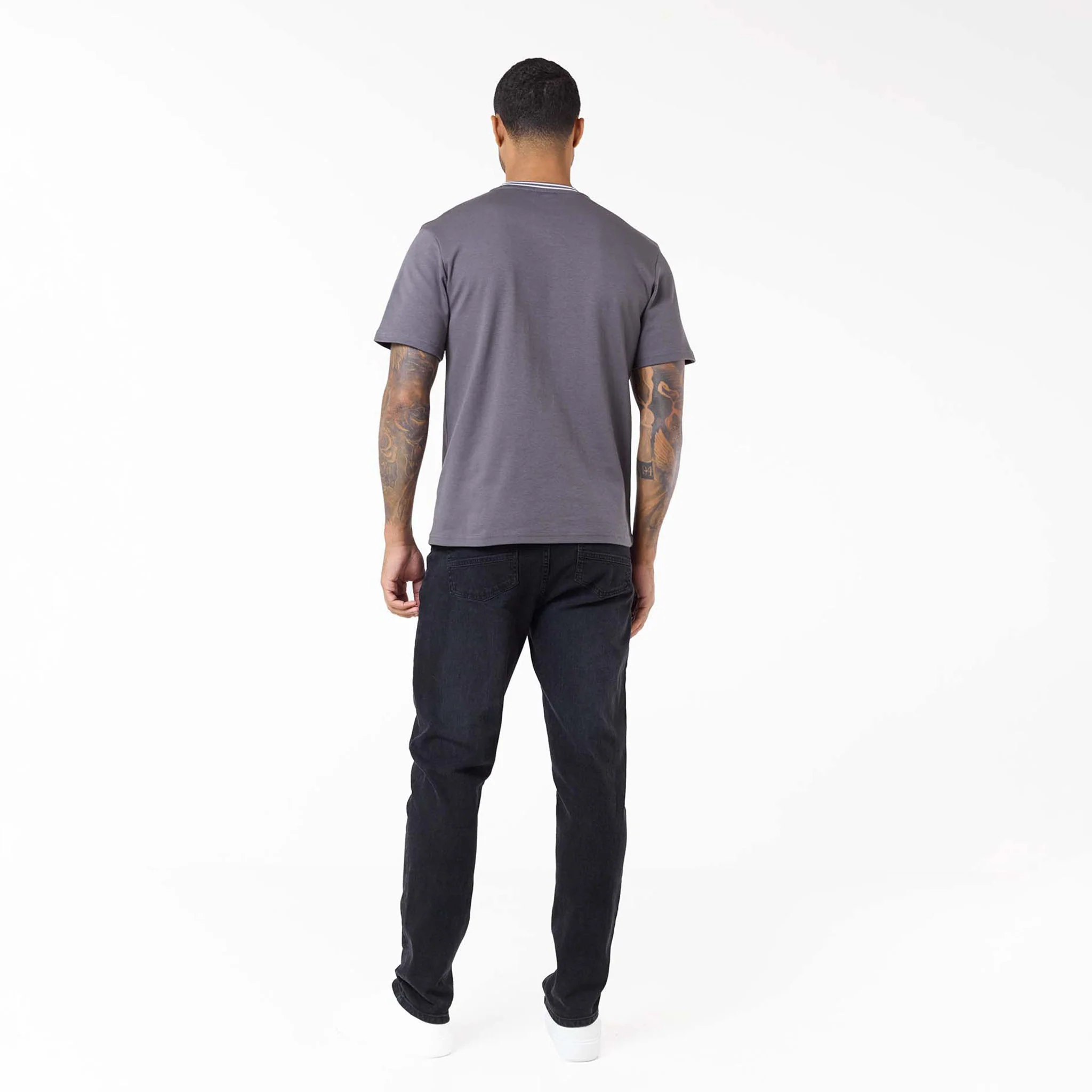 Icon Ringer T-Shirt | Dark Grey - Image 5