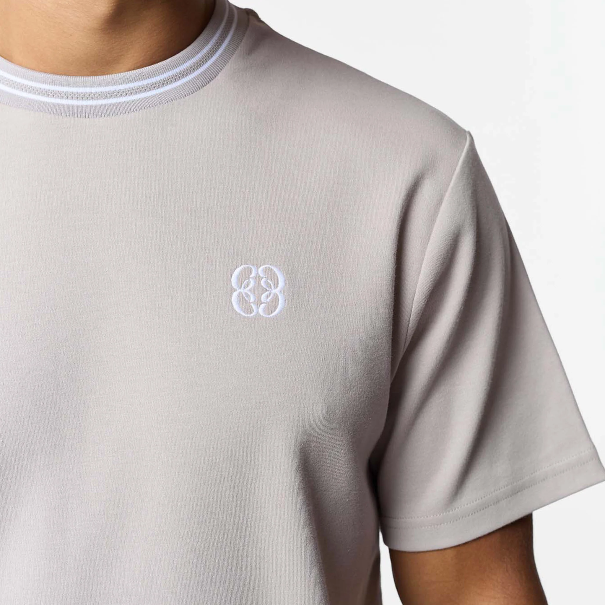Icon Ringer T-Shirt | Stone - Image 3