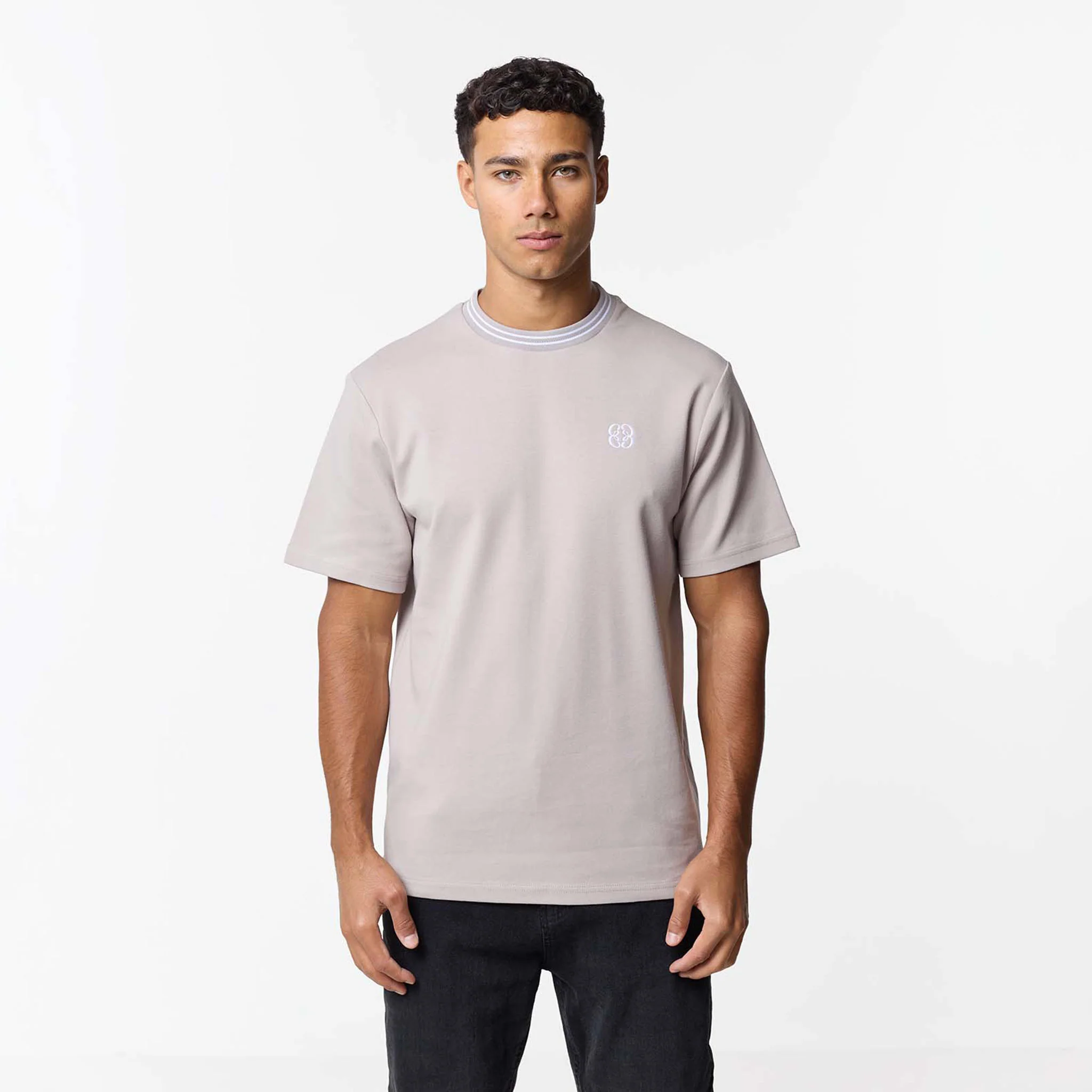 Icon Ringer T-Shirt | Stone - Image 4