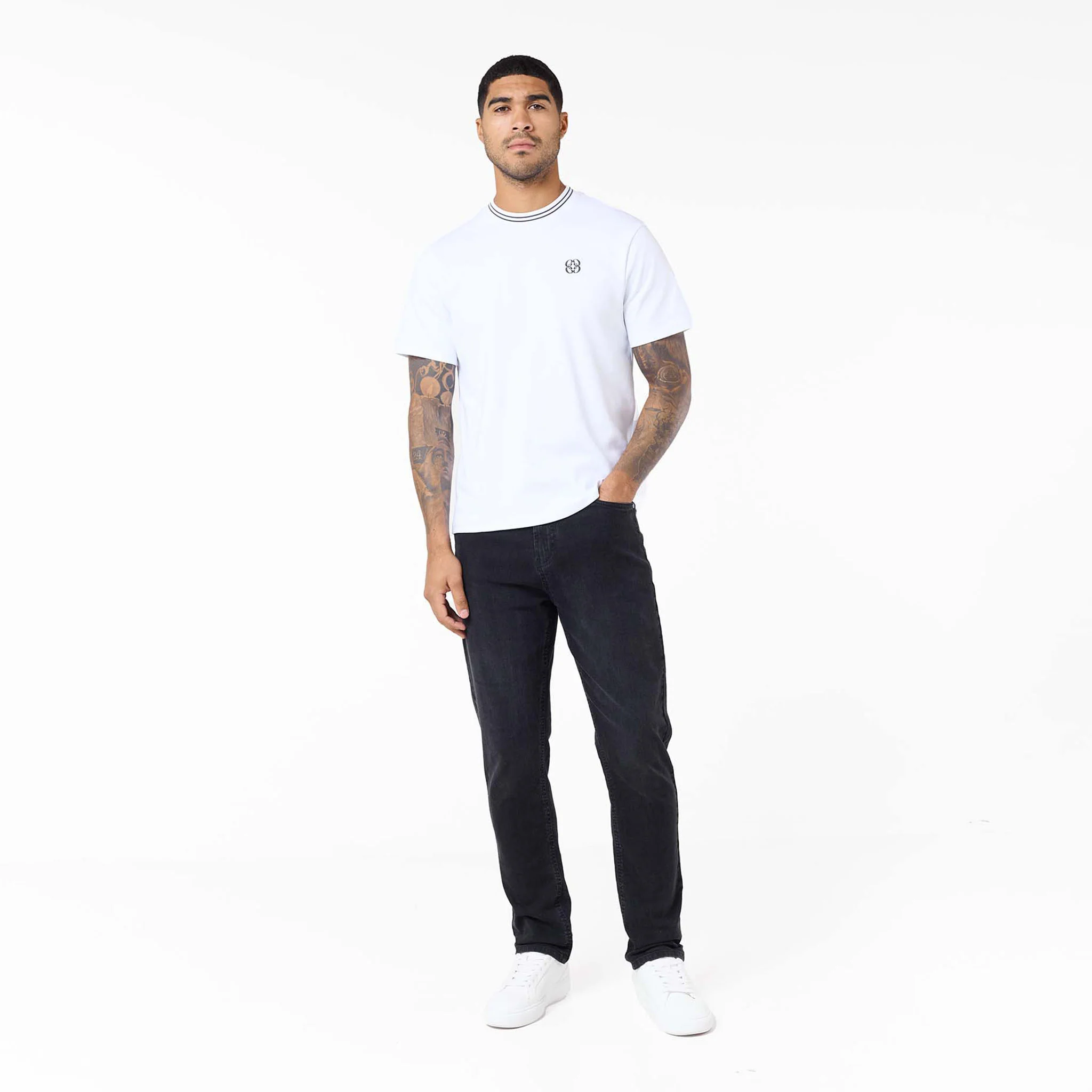 Icon Ringer T-Shirt | White - Image 3