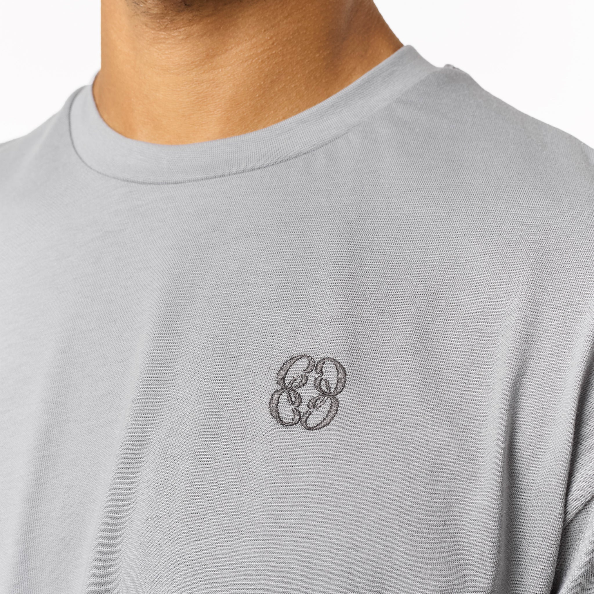 Icon T-Shirt | Mid Grey - Image 3