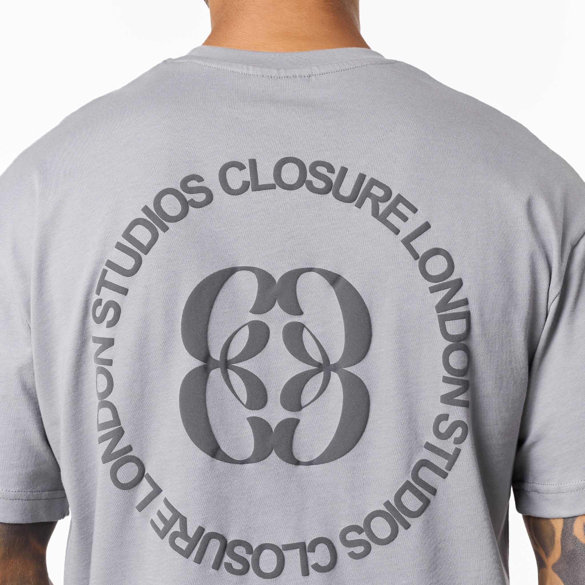 Icon T-Shirt | Mid Grey - Image 4