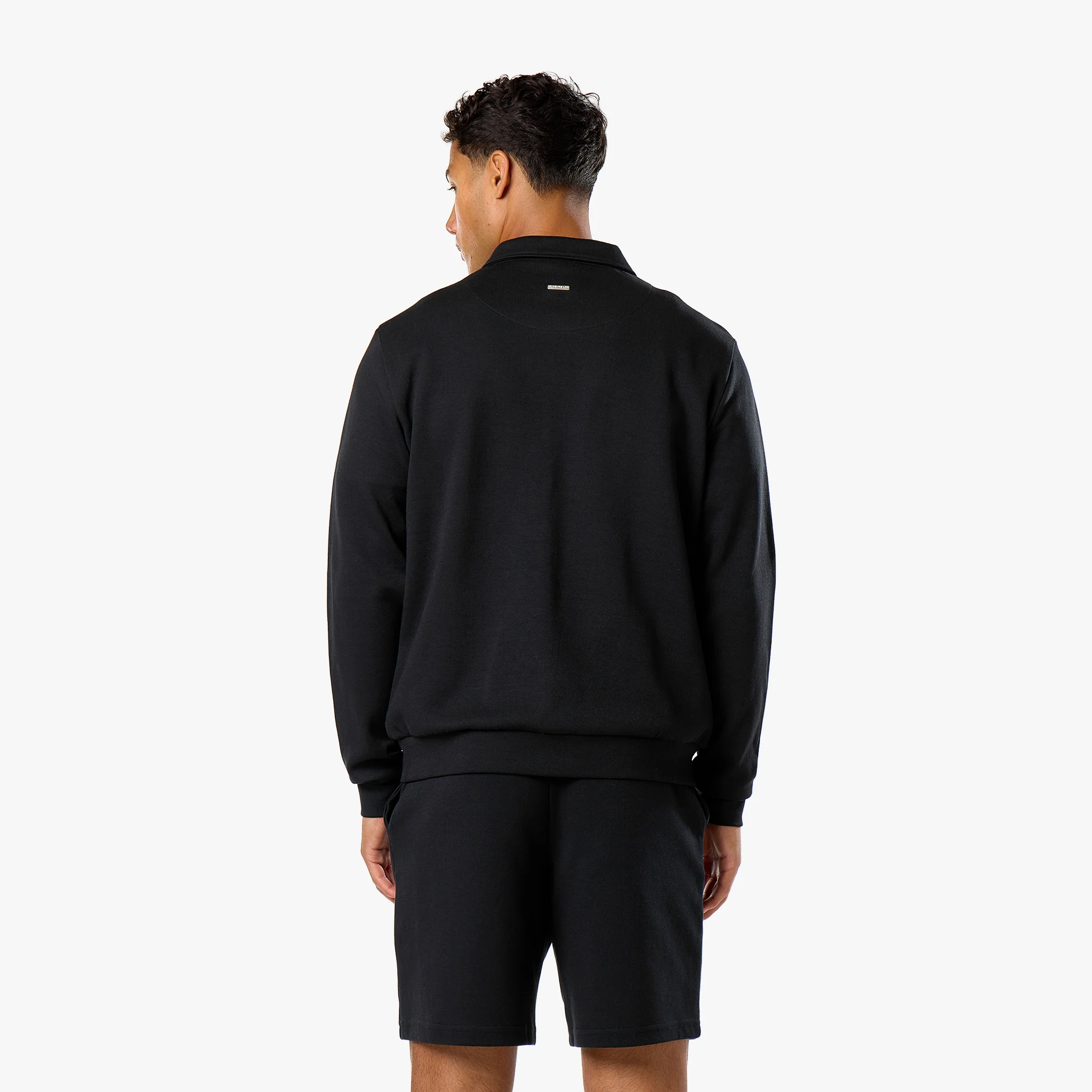 Interlock 1/4 Zip | Black - Image 8