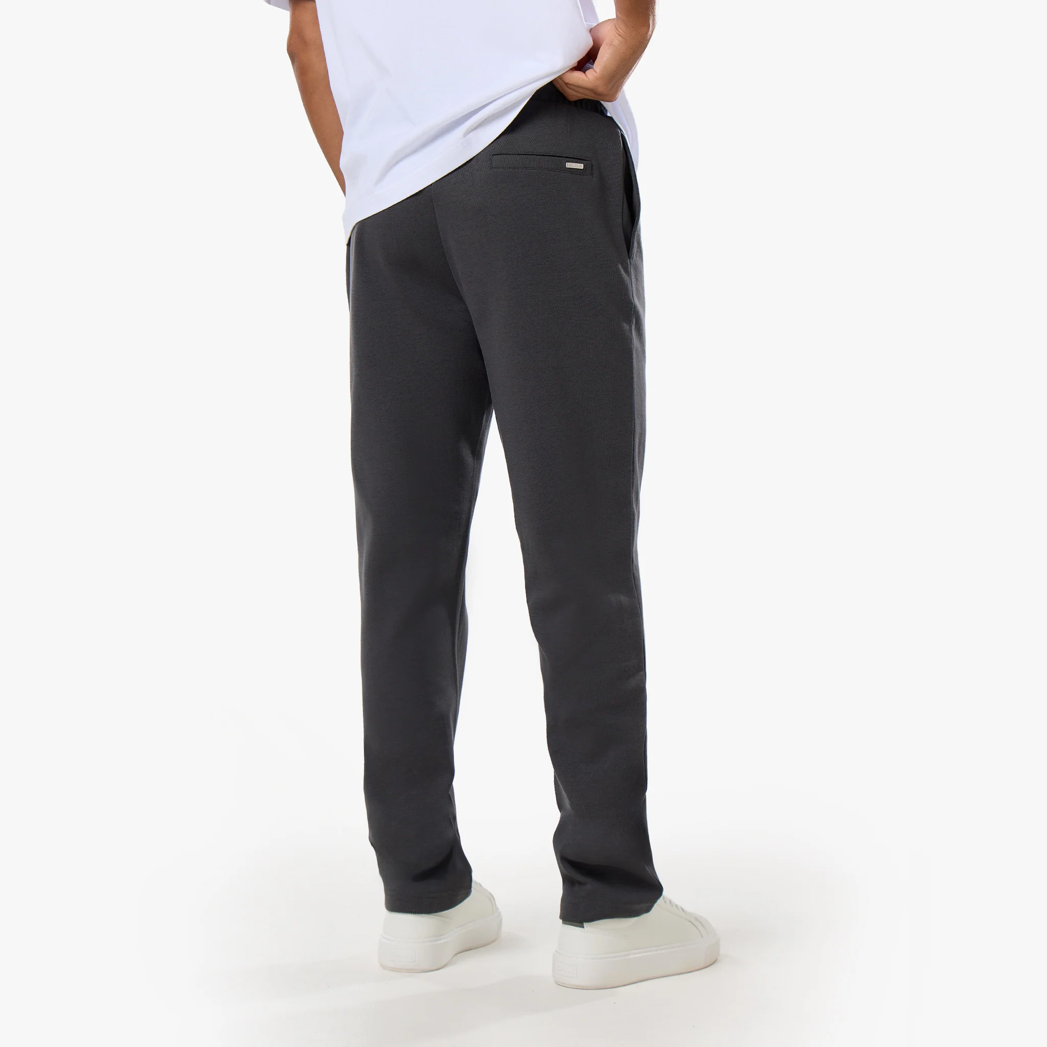 Interlock 1/4 Zip Tracksuit | Charcoal - Image 10