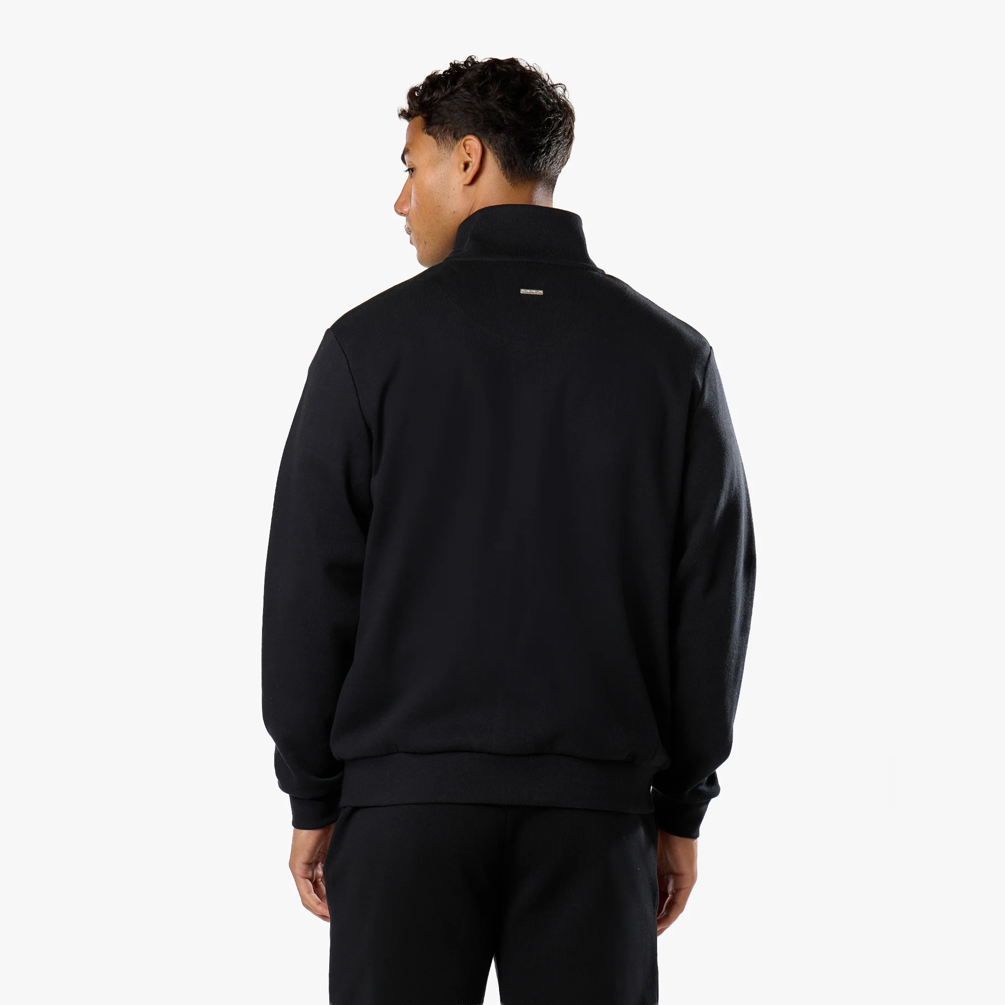 Interlock FZ Funnel Neck Tracksuit | Black - Image 6