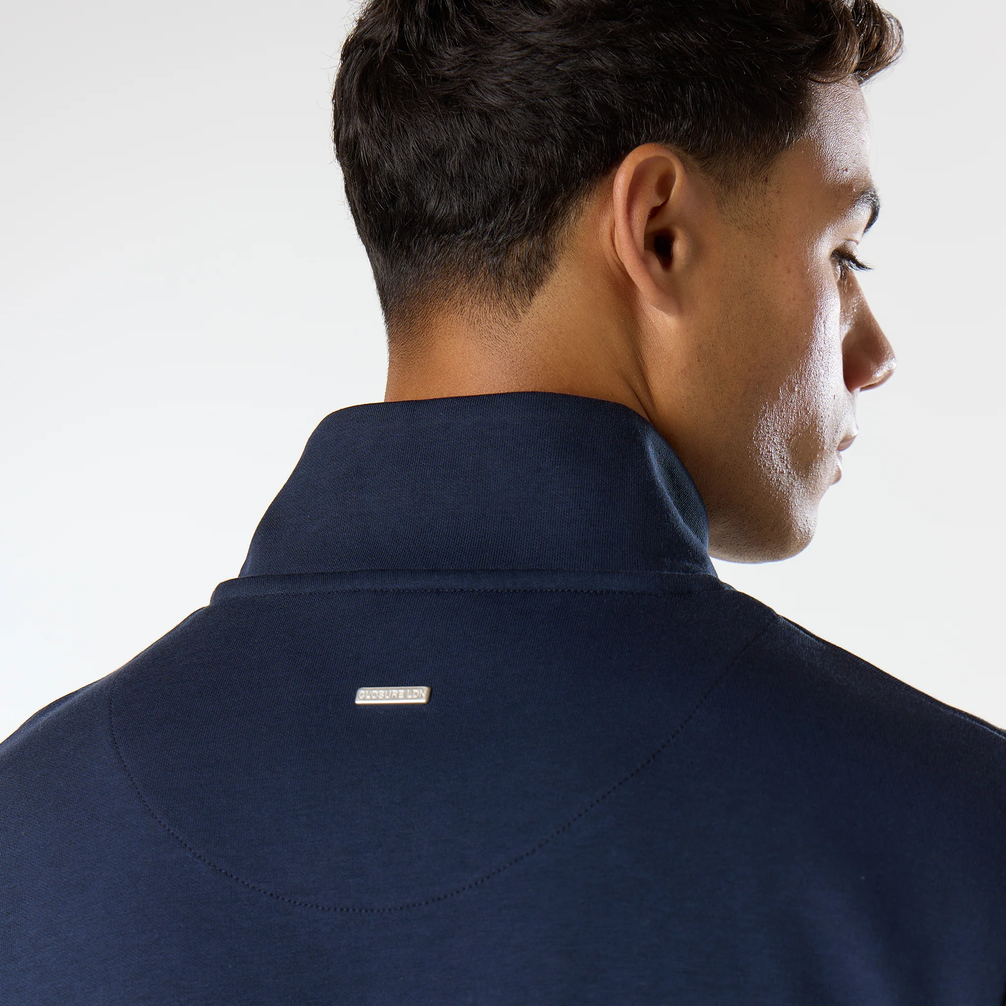 Interlock FZ Funnel Neck Tracksuit | Navy - Image 4