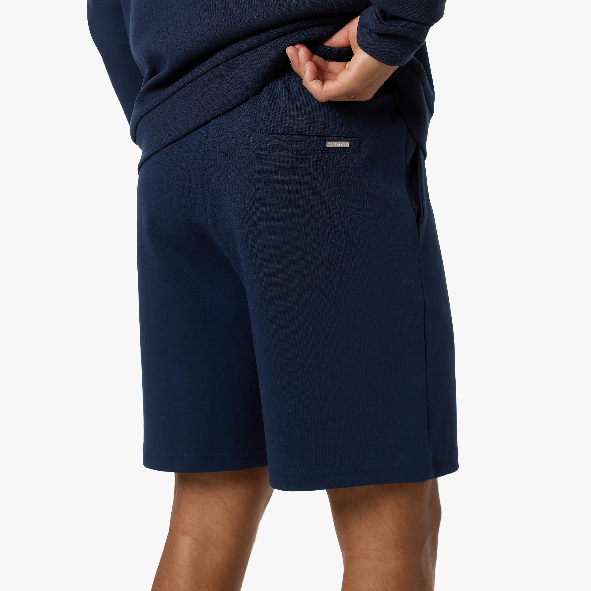 Interlock FZ Funnel Neck Twinset | Navy - Image 7