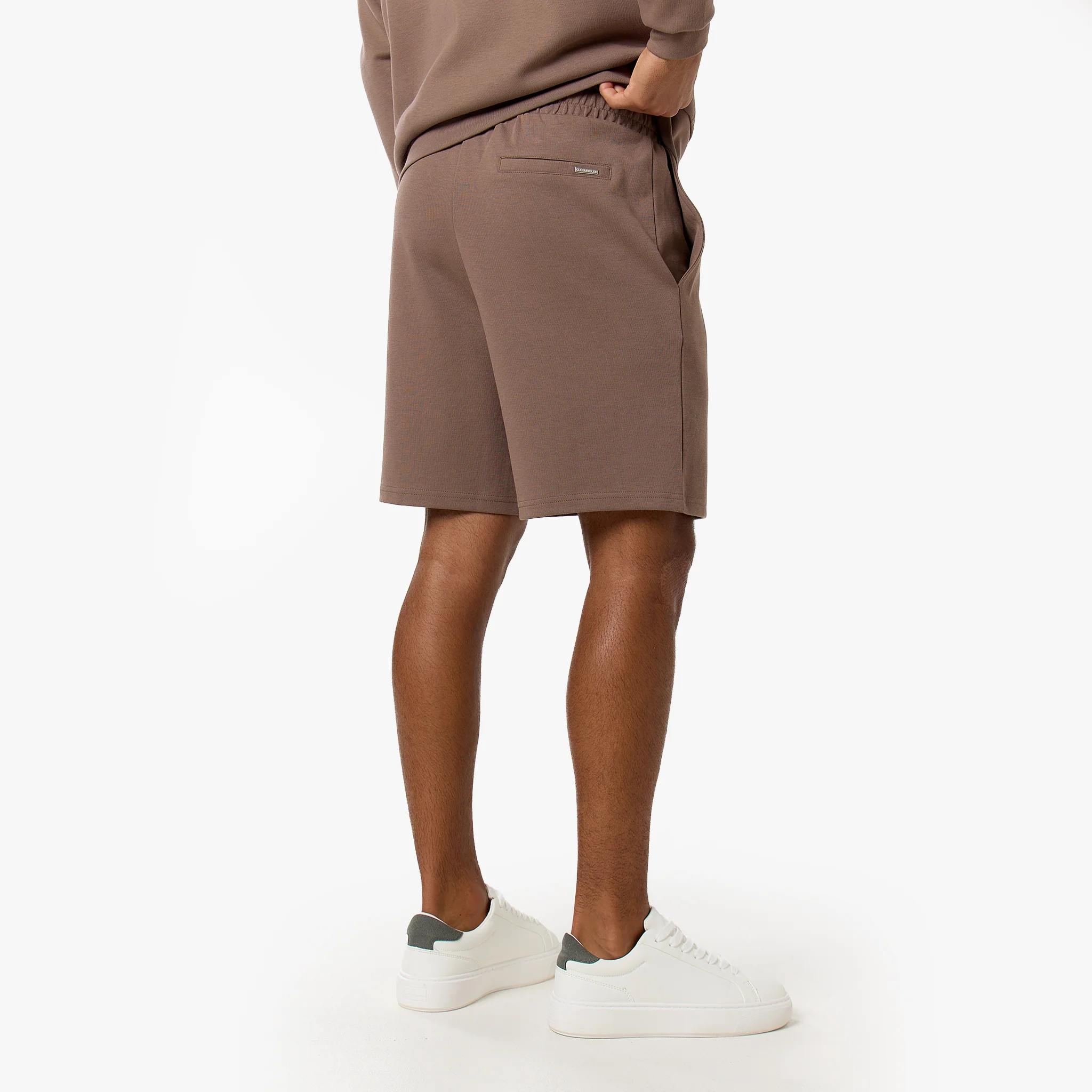 Interlock FZ Funnel Neck Twinset | Warm Brown - Image 10