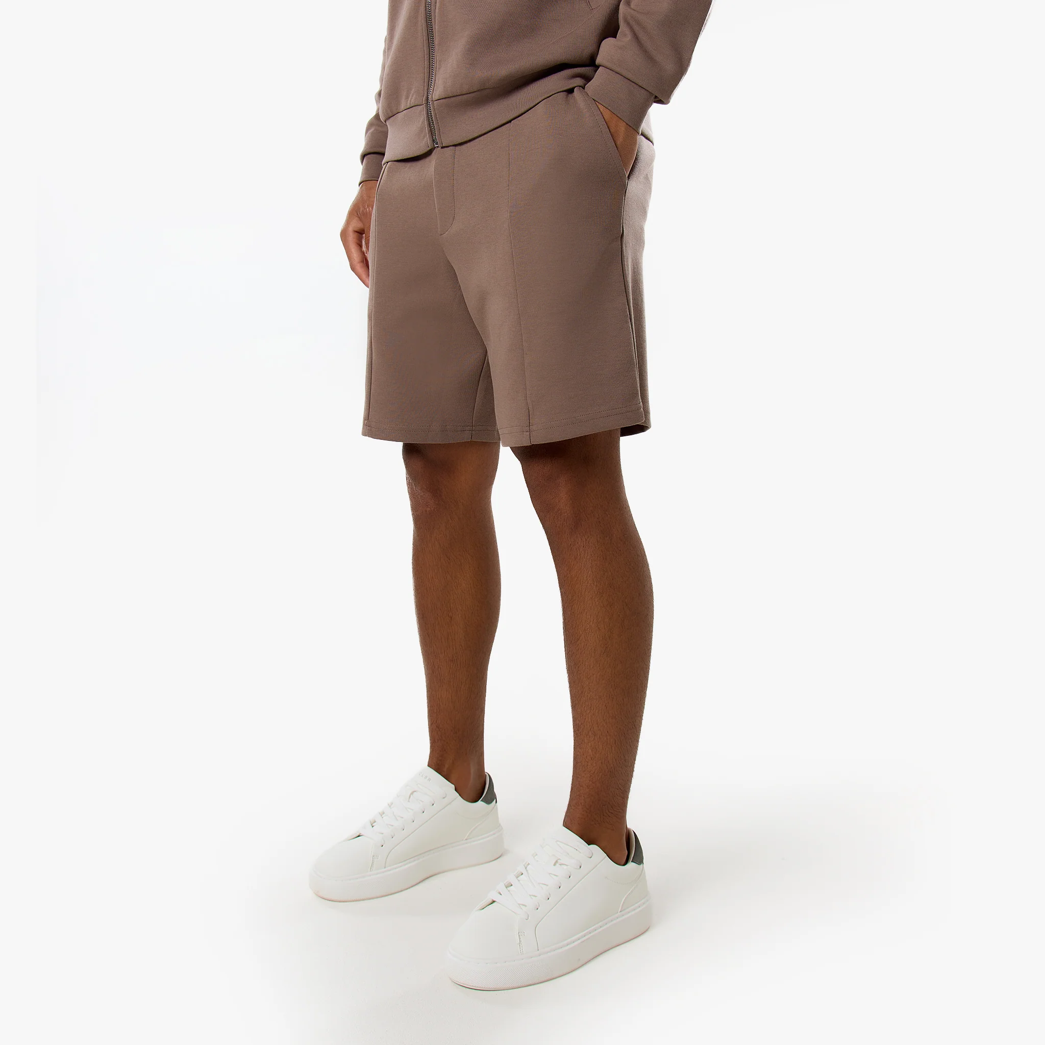 Interlock Smart Shorts | Warm Brown
