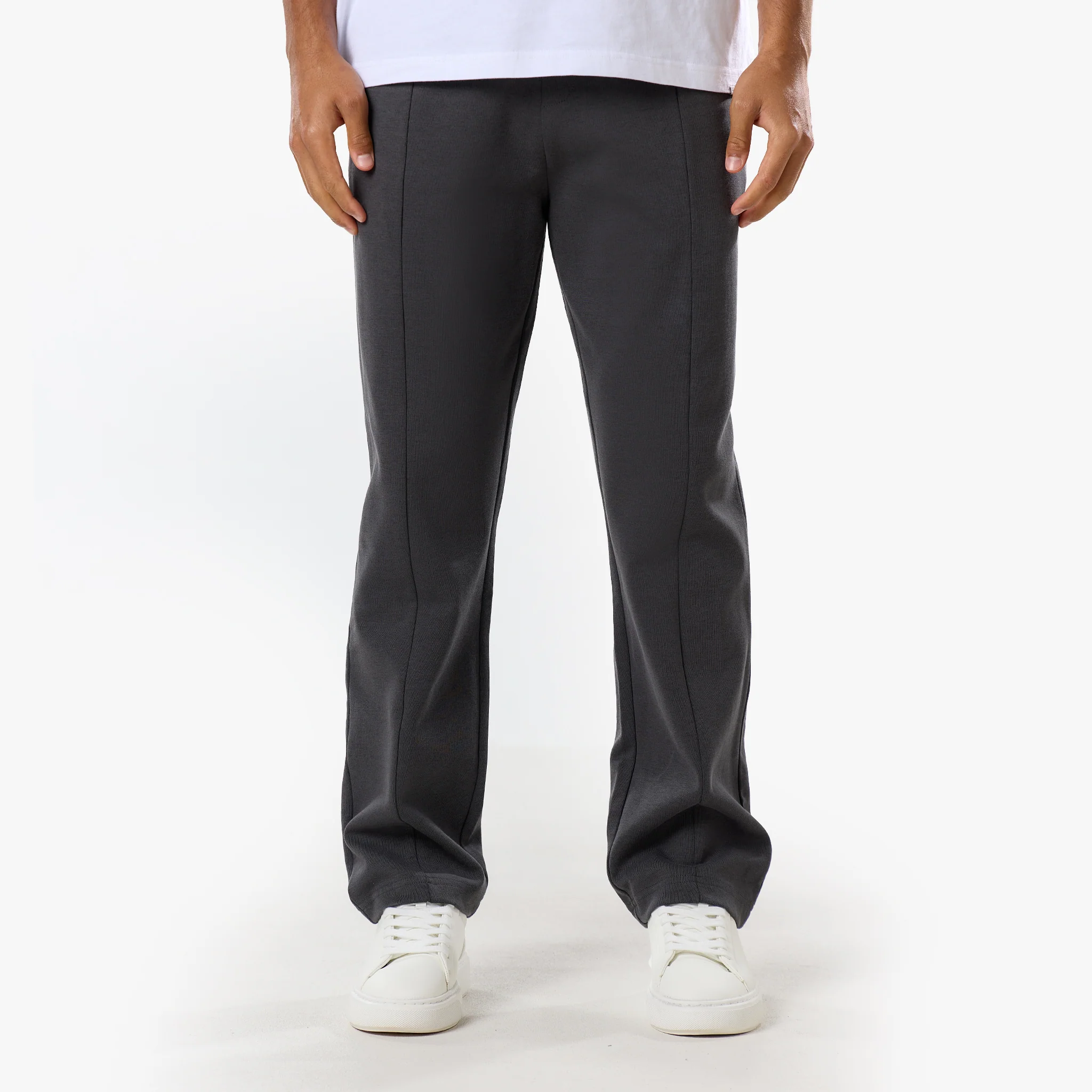 Interlock Smart Slim Fit Jogger | Charcoal - Image 3