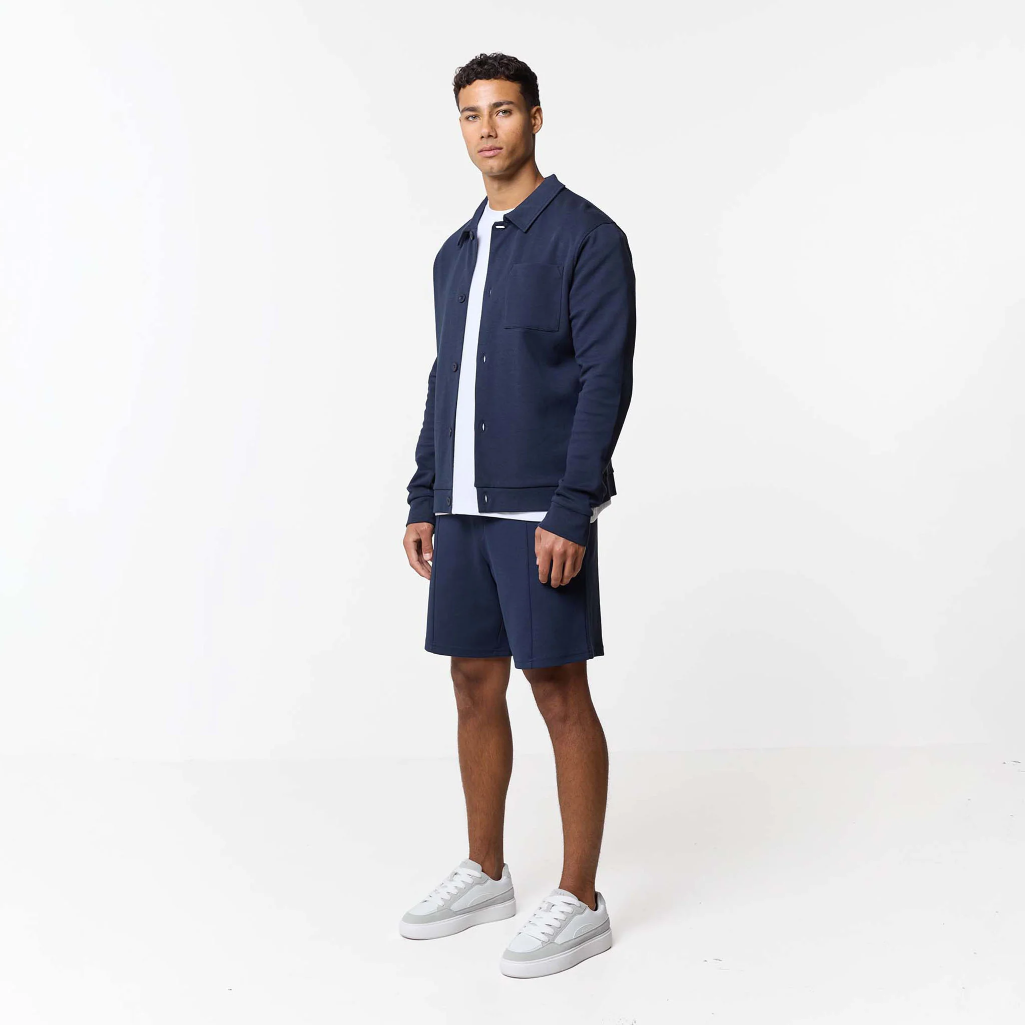 Interlock Smart Twinset | Navy - Image 2