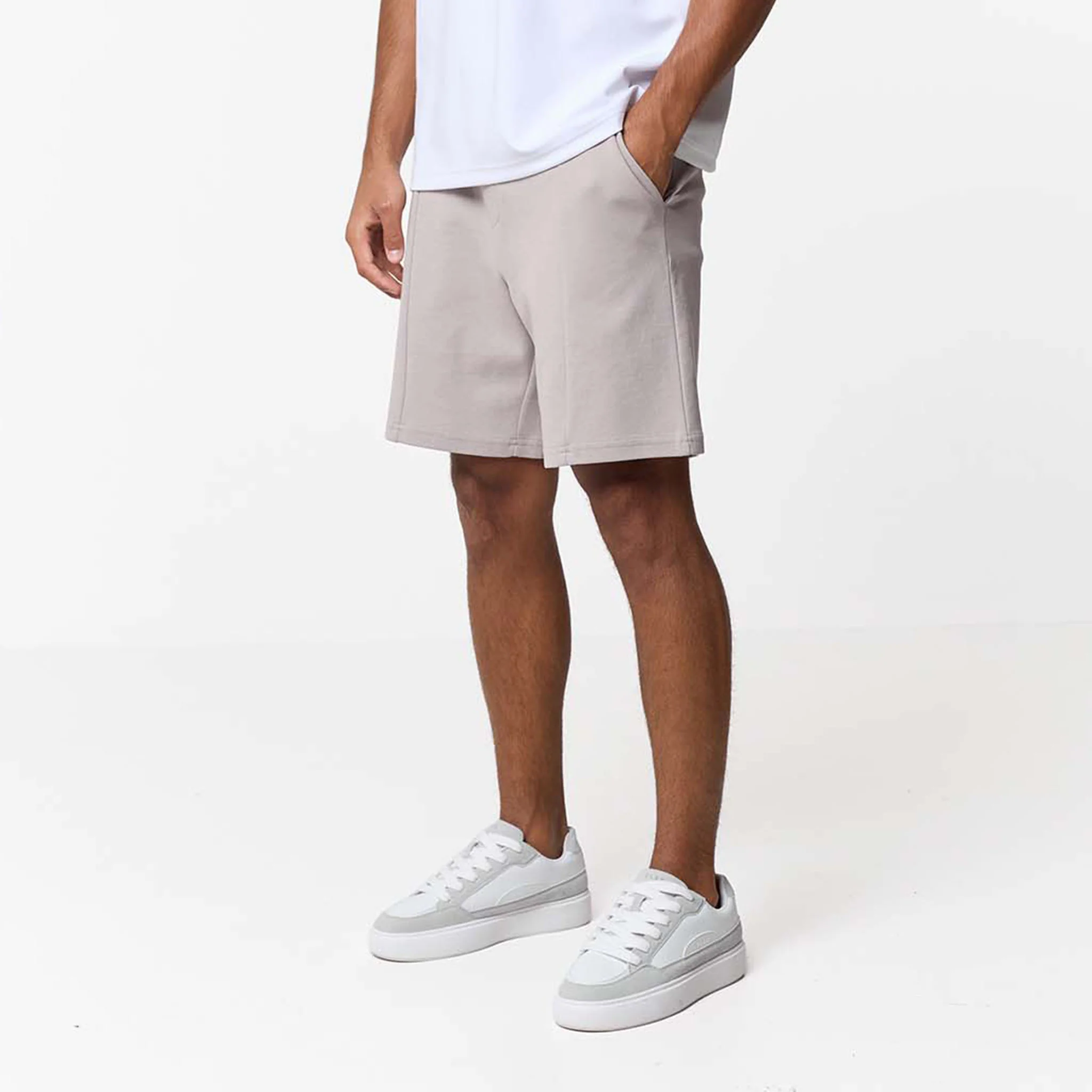 Interlock Smart Twinset | Stone - Image 5