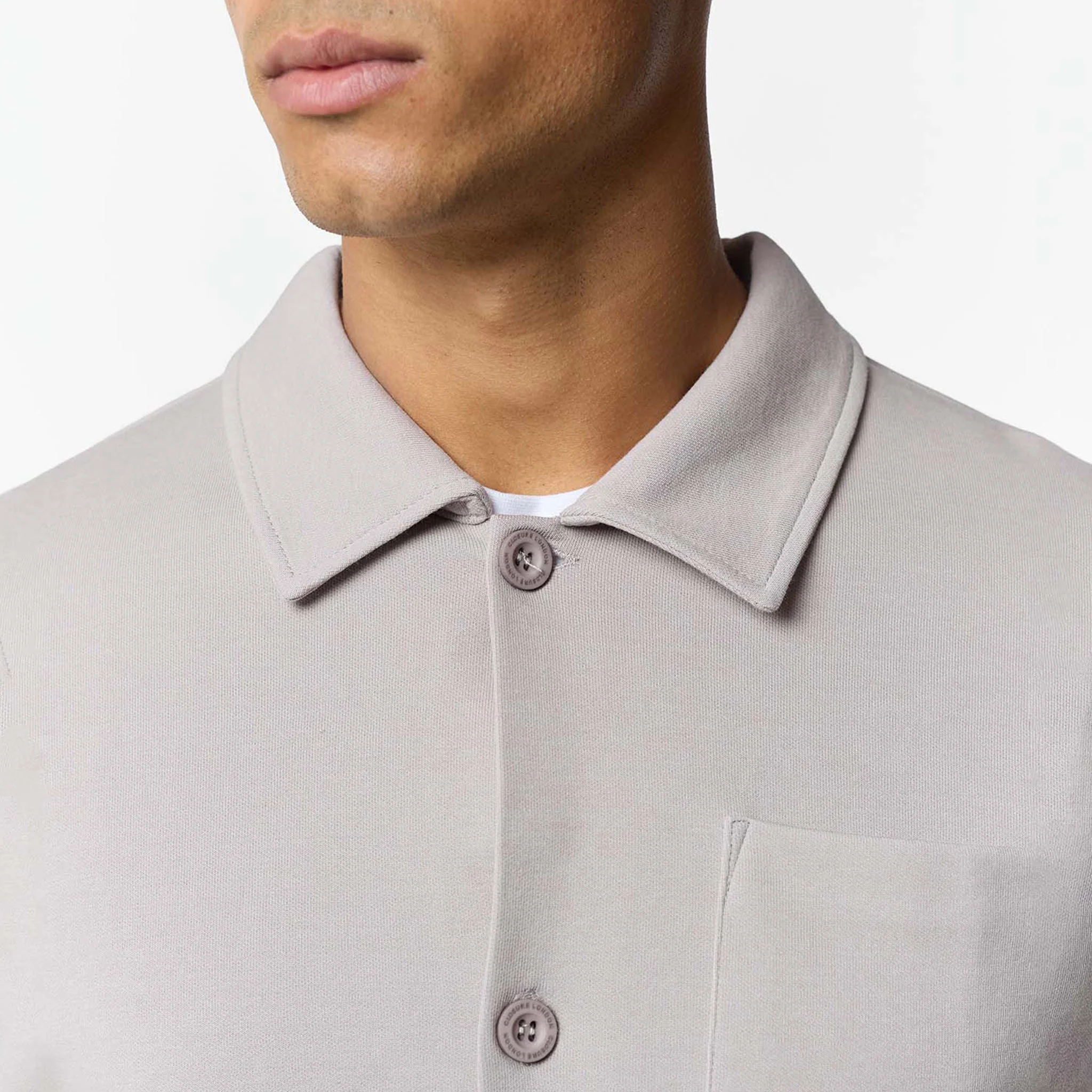Interlock Smart Twinset | Stone - Image 7