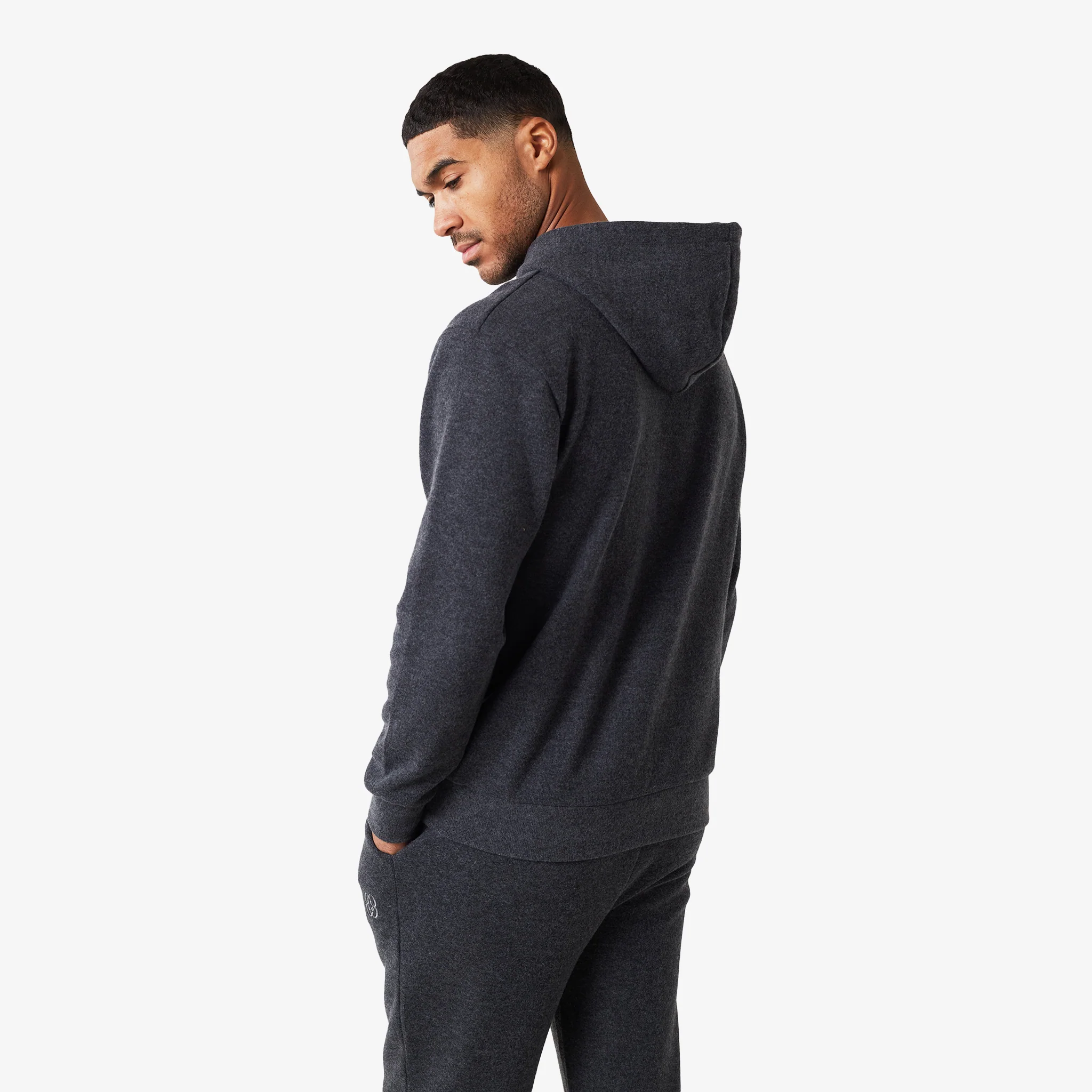 Icon Knit Tracksuit I Charcoal - Image 5