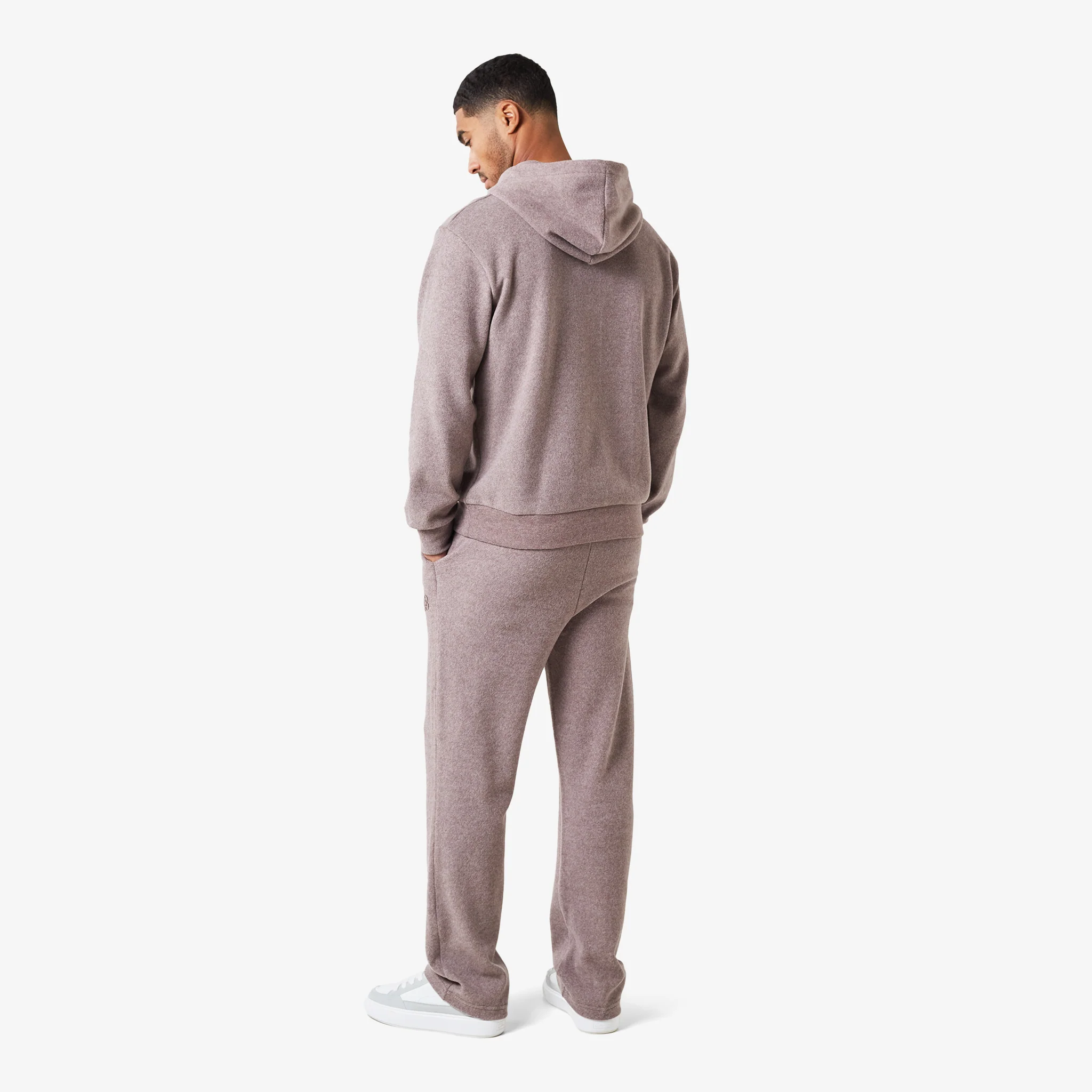 Icon Knit Tracksuit I Dark Brown - Image 8
