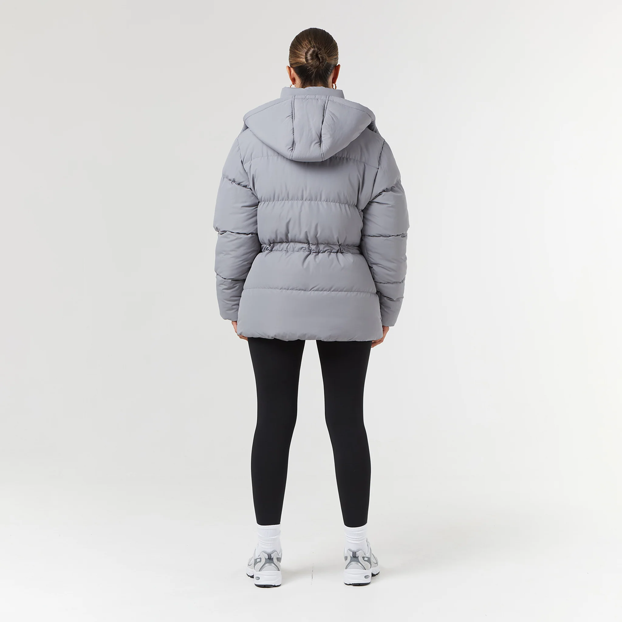 Toggle Waist Puffer | Slate - Image 8