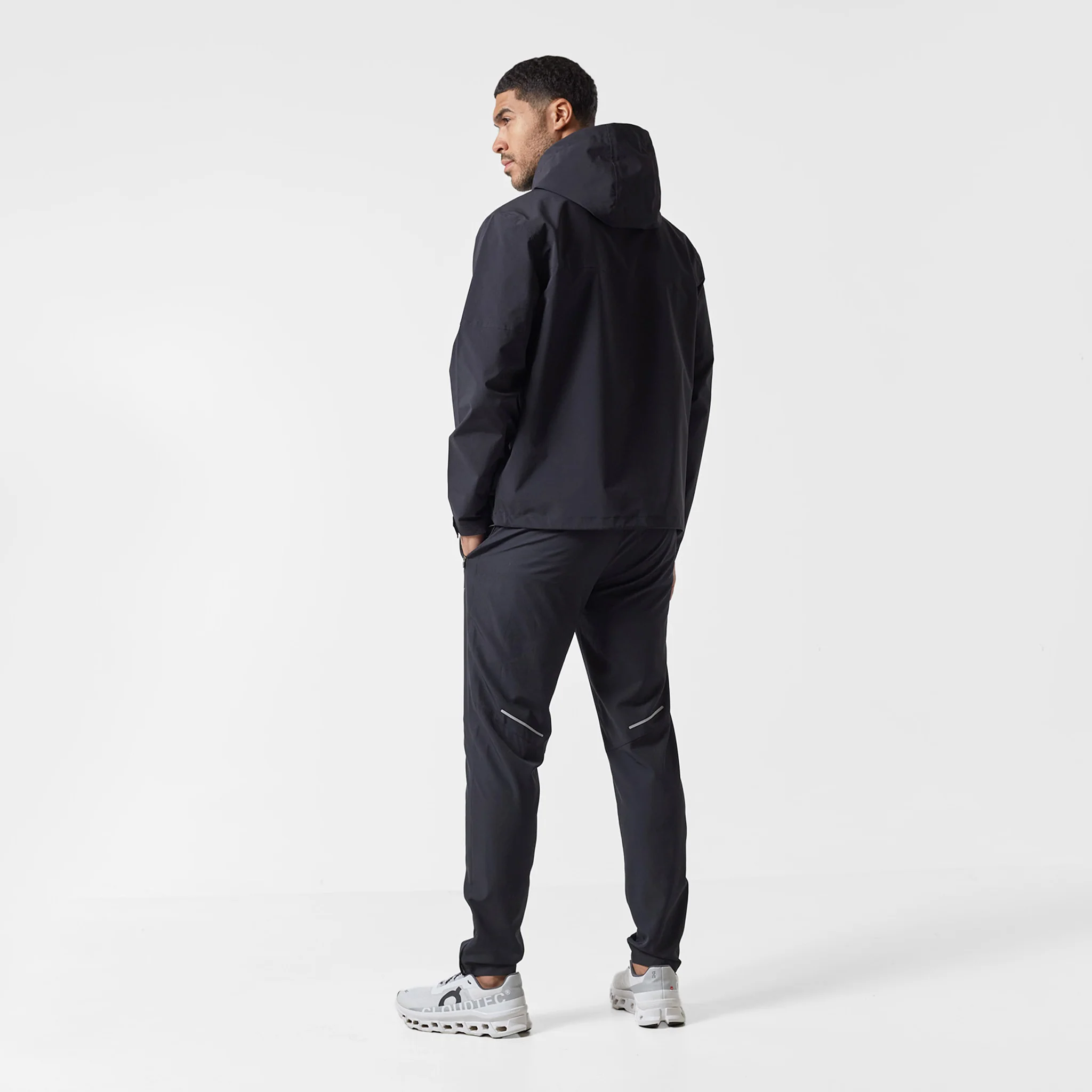 Layered Shell Sport Jacket | Black - Image 10