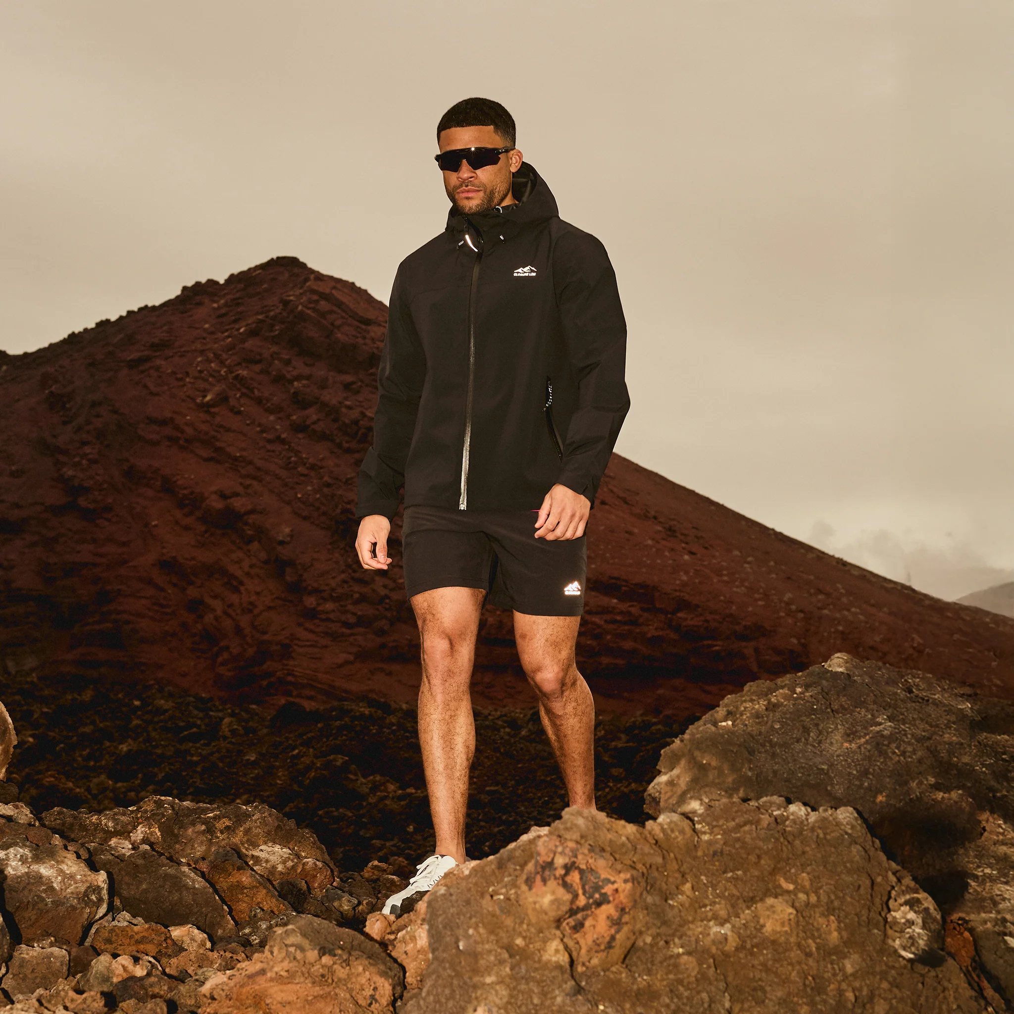 Layered Shell Sport Jacket | Black - Image 2