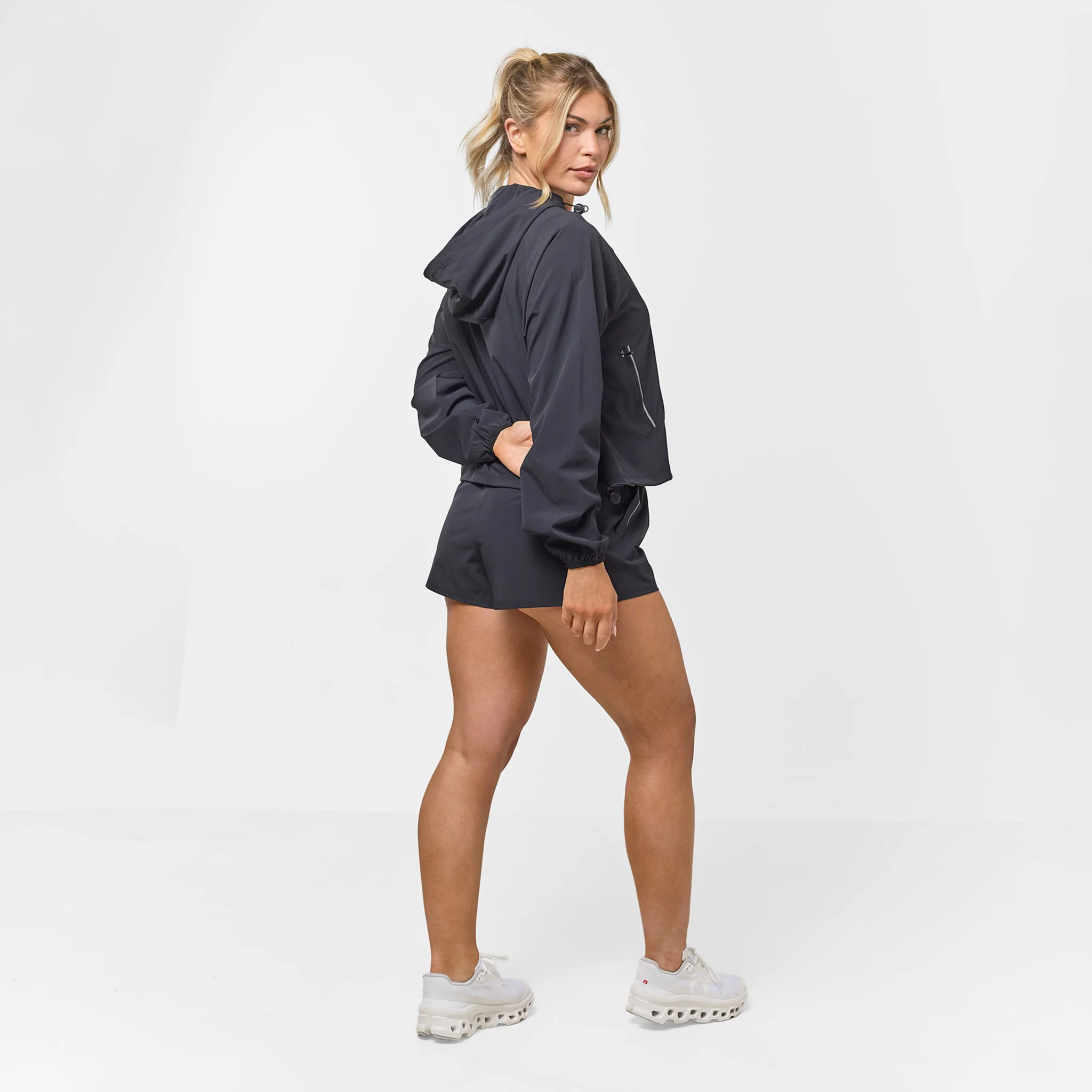 Lightweight Performance Short & Jacket Set | Black - Image 13