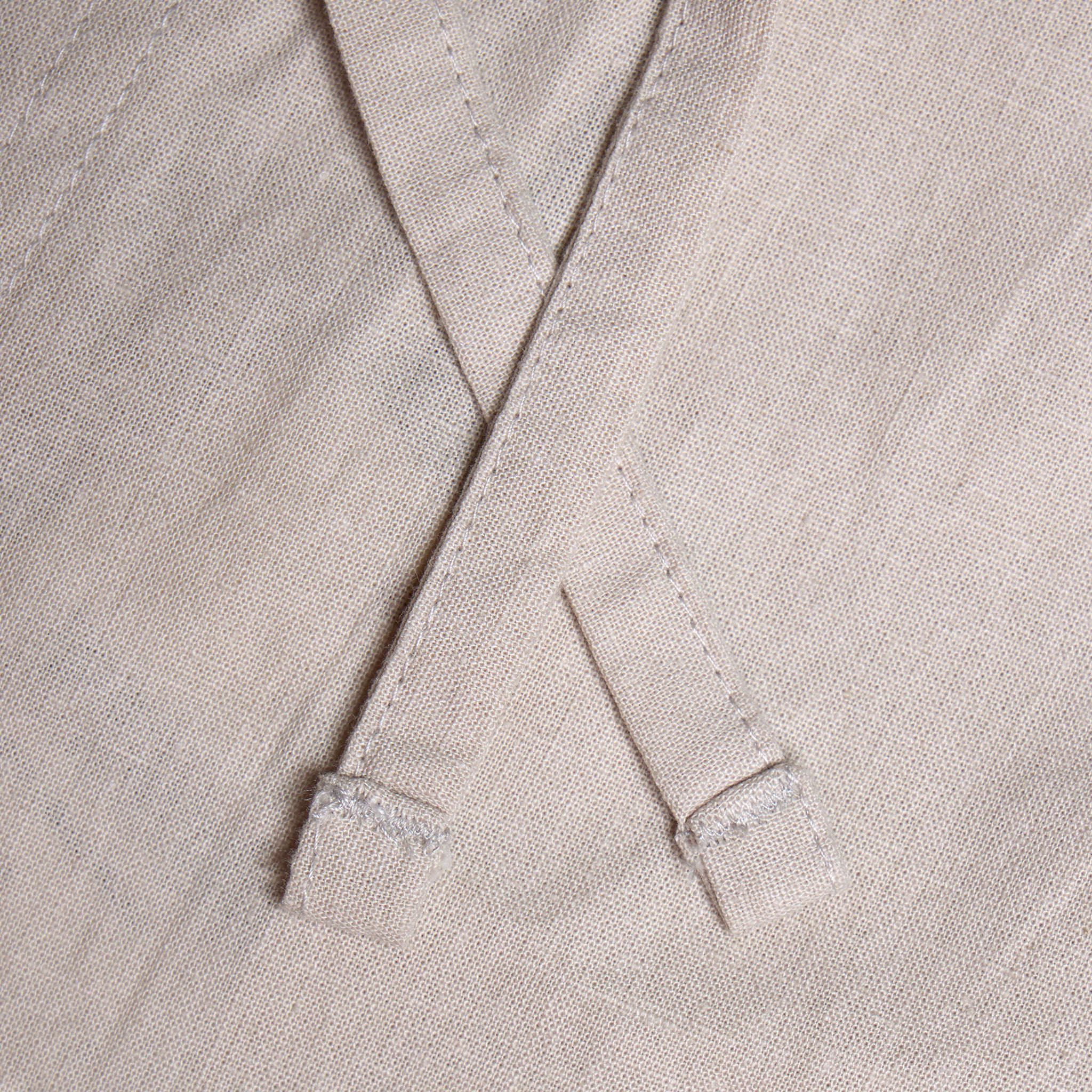 Linen Blend Short | Stone - Image 3