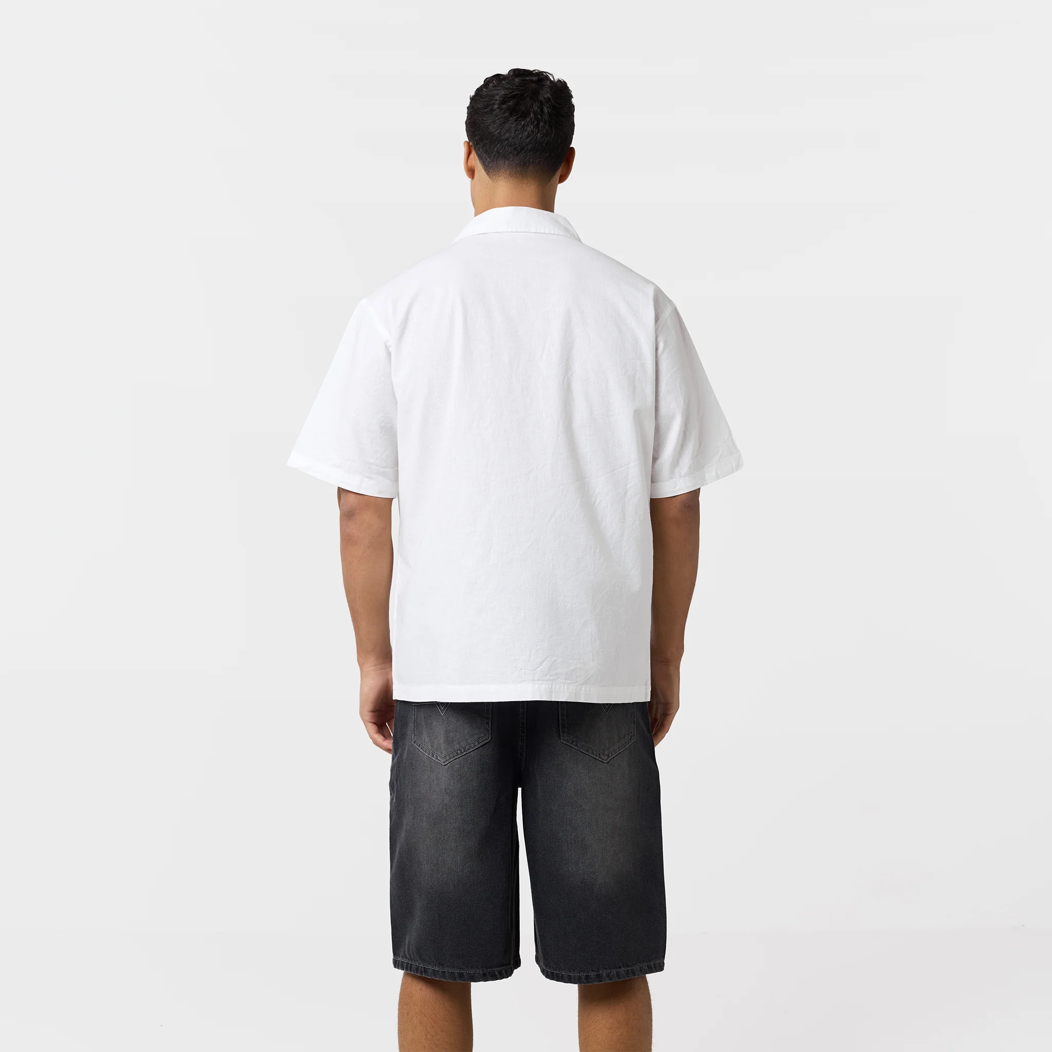 Linen Blend Shirt | White - Image 5