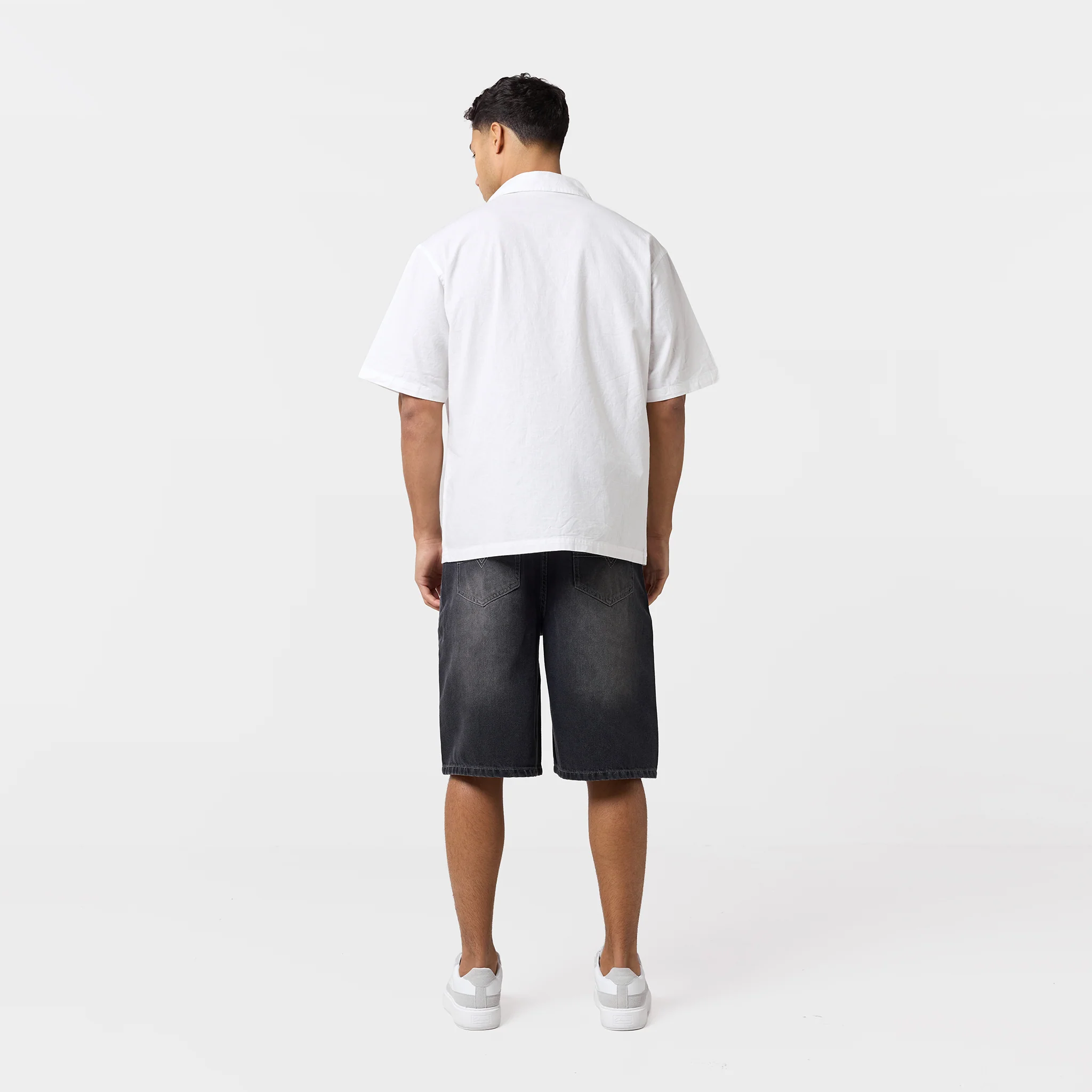 Linen Blend Shirt | White - Image 6