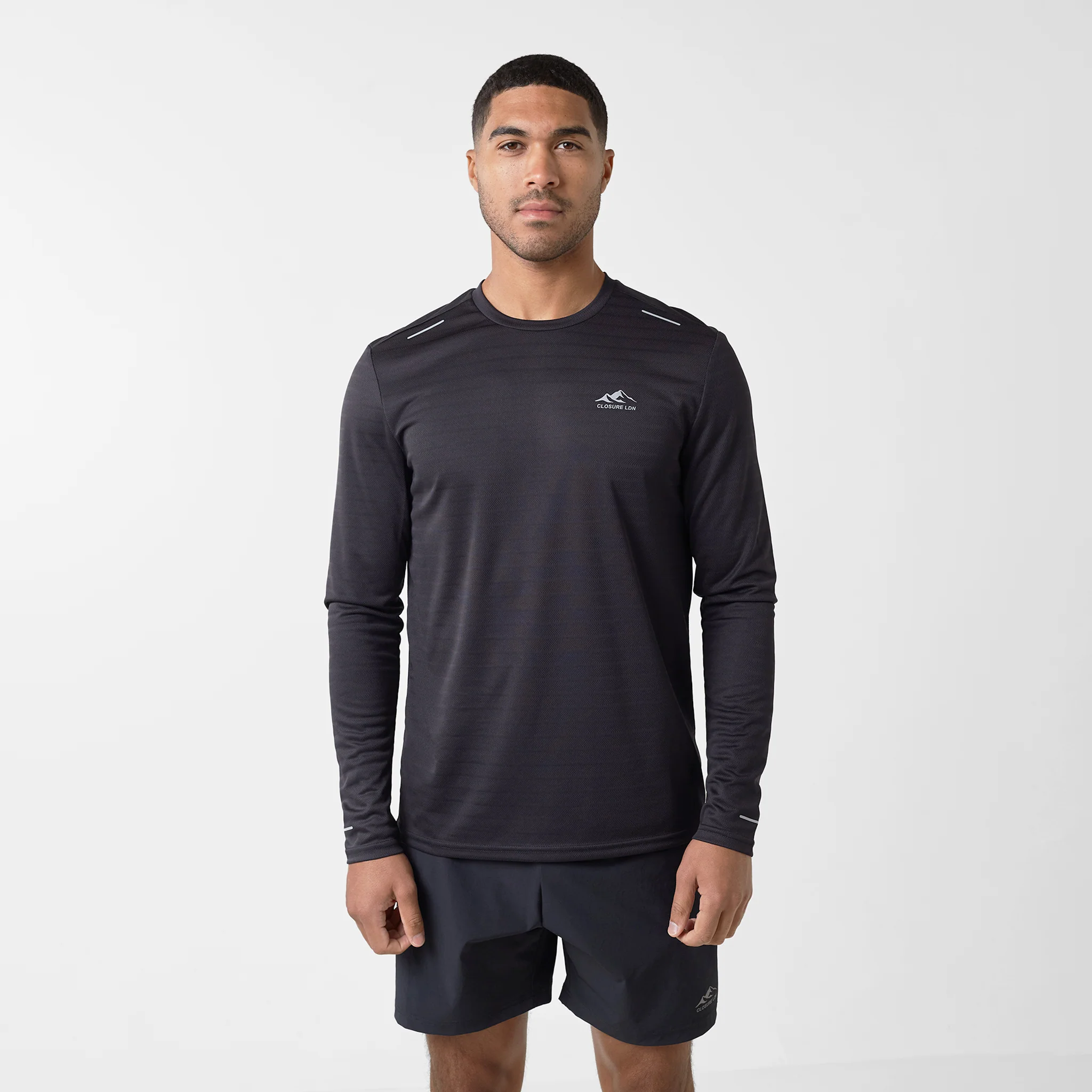 Long Sleeve Performance T-Shirt | Black - Image 4