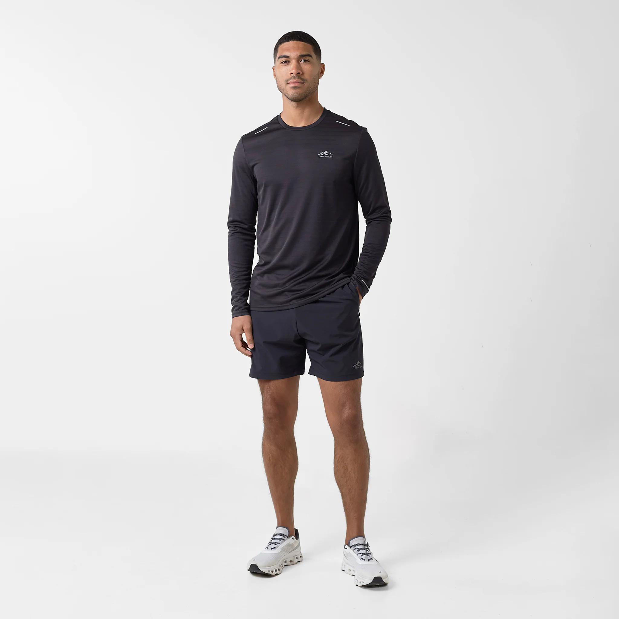 Long Sleeve Performance T-Shirt | Black - Image 5