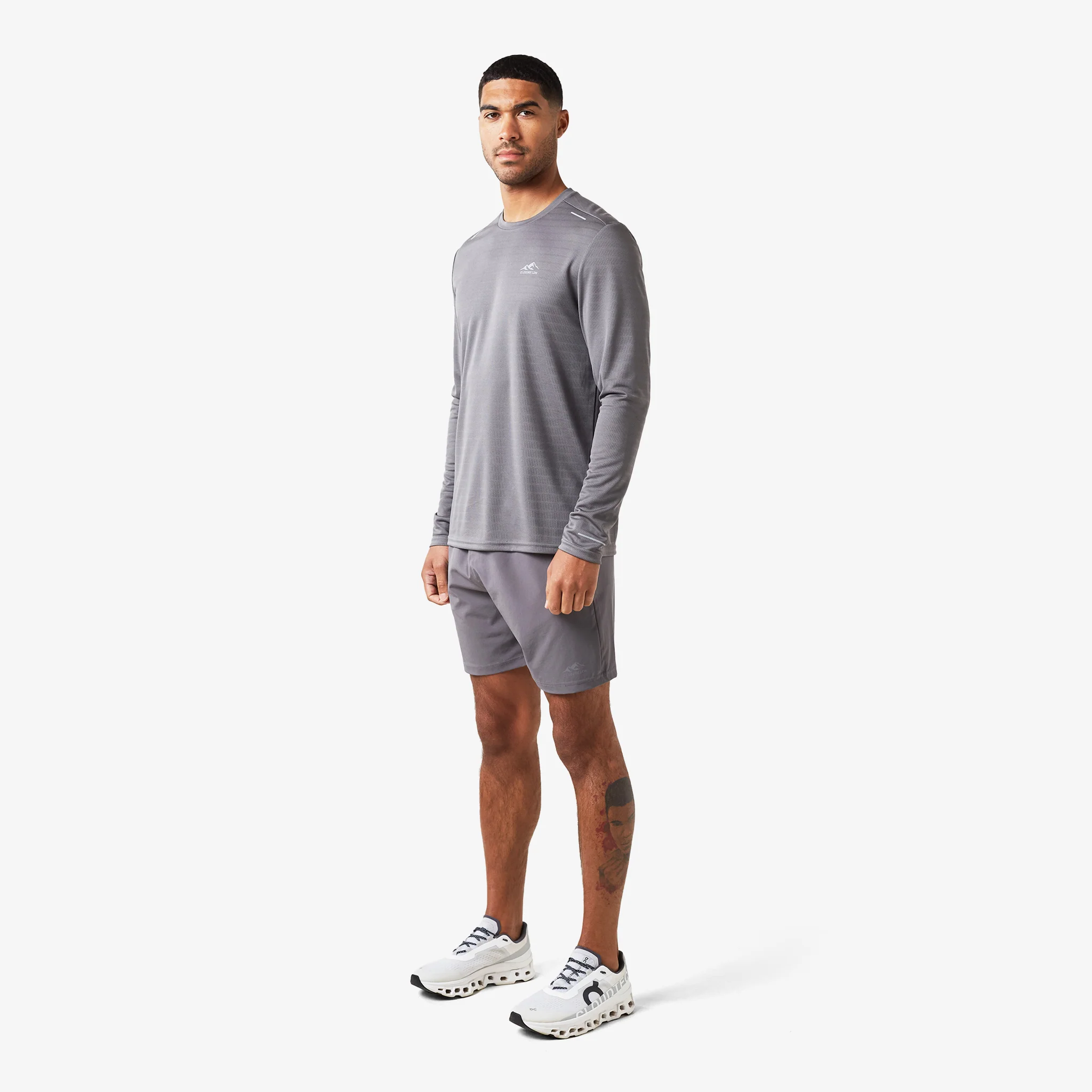 Long Sleeve Performance T-Shirt | Charcoal - Image 6