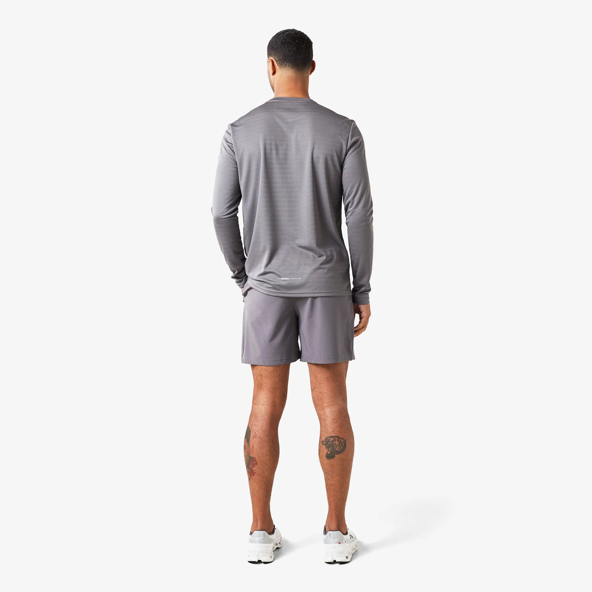 Long Sleeve Performance T-Shirt | Charcoal - Image 7