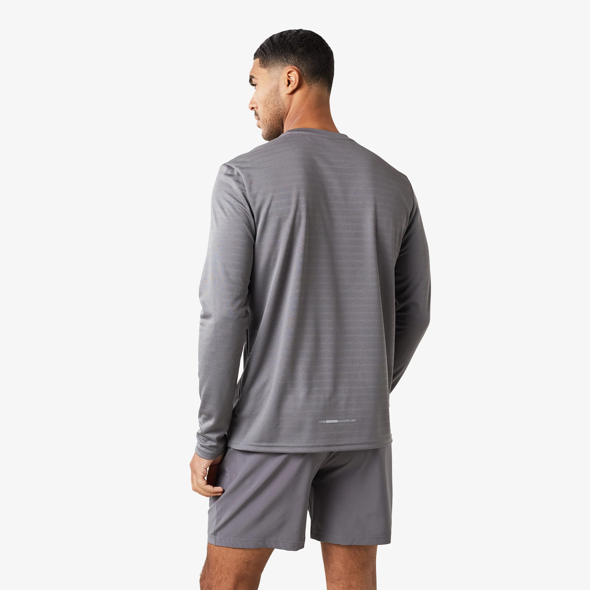 Long Sleeve Performance T-Shirt | Charcoal - Image 8