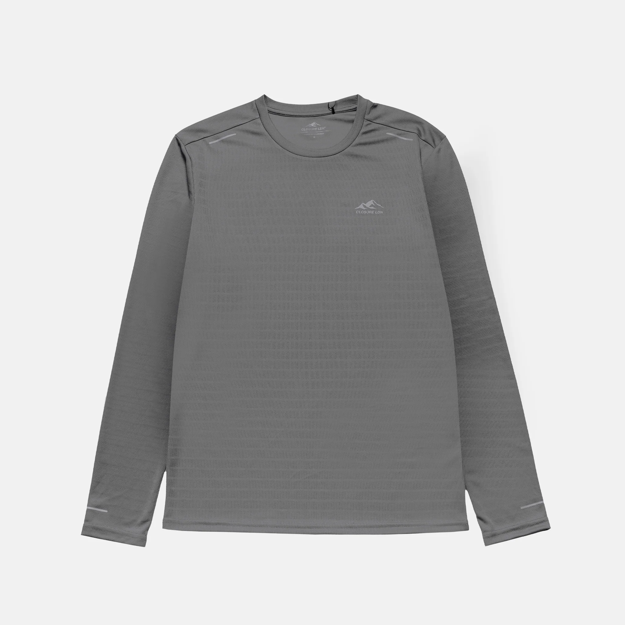 Long Sleeve Performance T-Shirt | Charcoal - Image 9