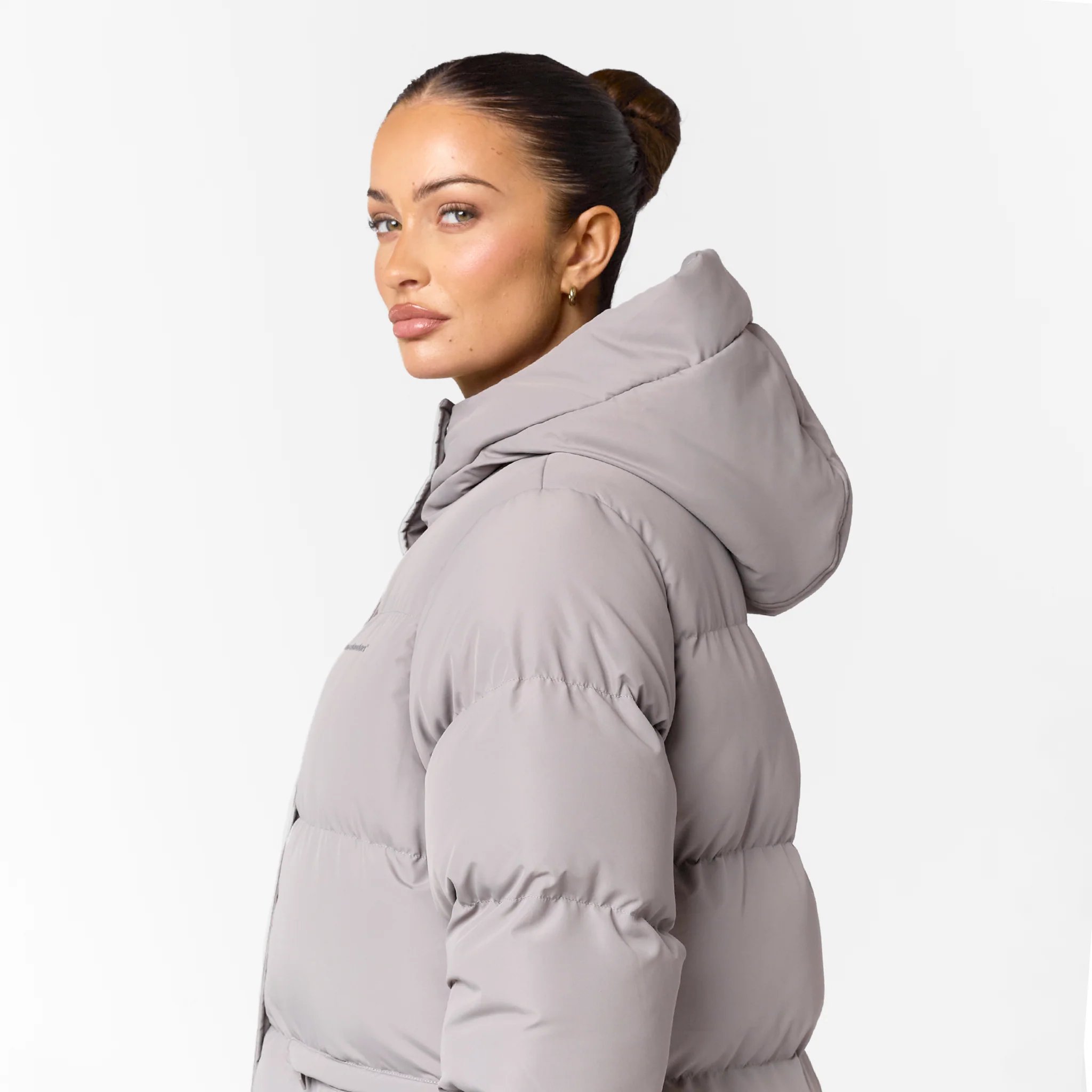 Longline Puffer | Mink - Image 2