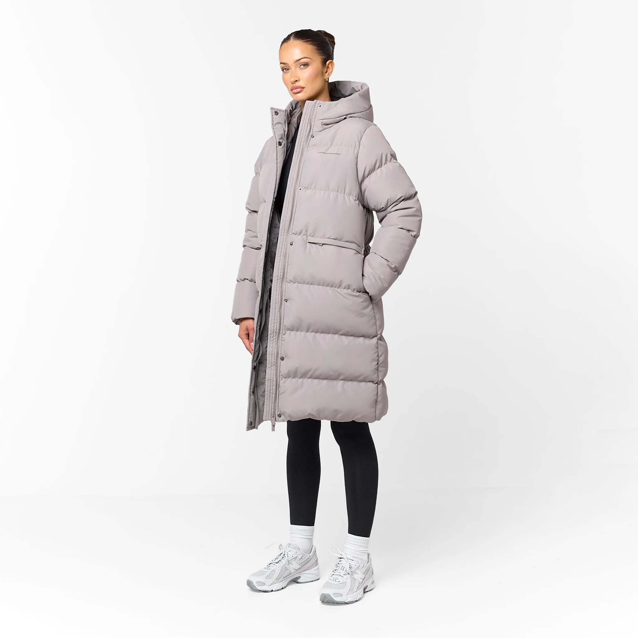 Longline Puffer | Mink - Image 8