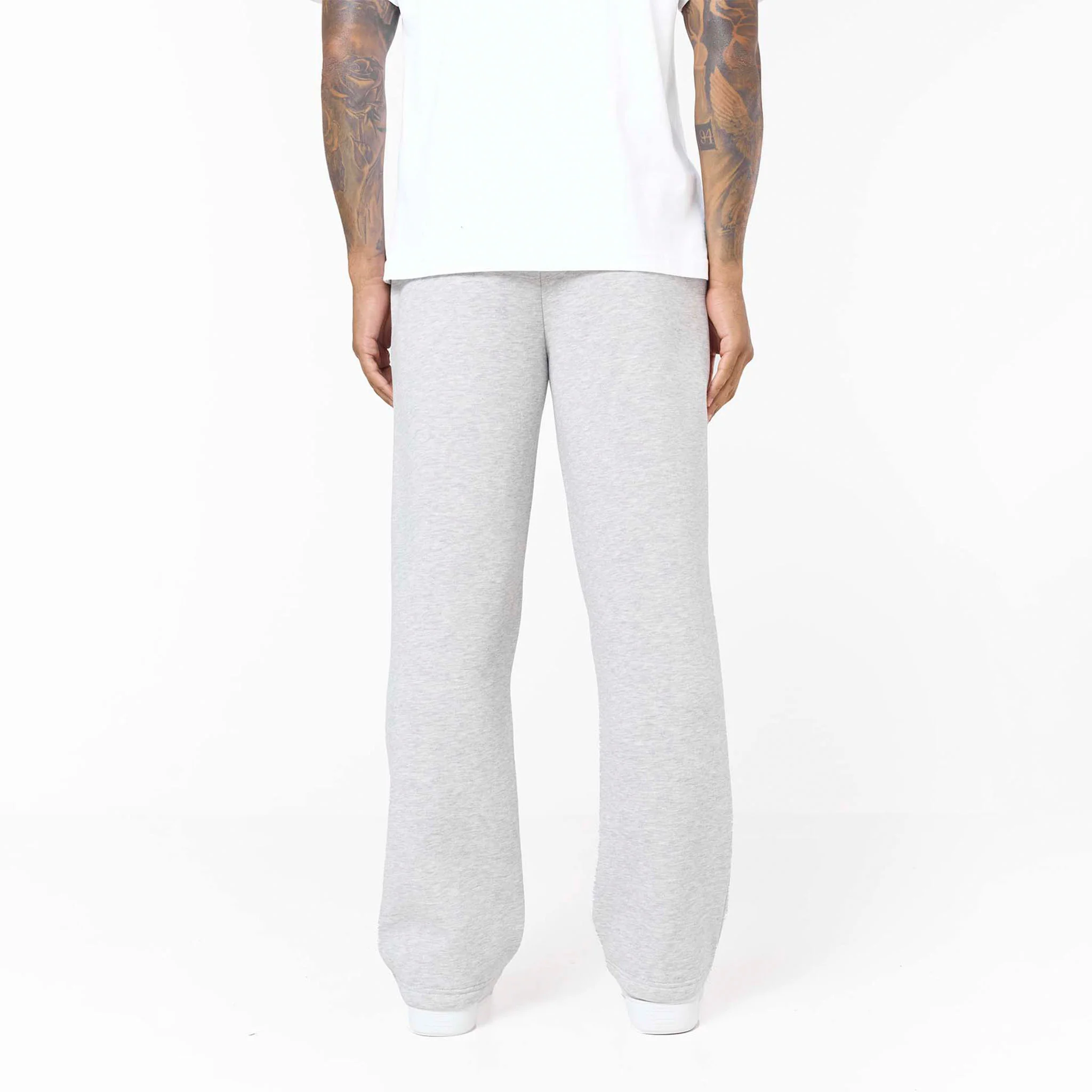 Loose Fit Open Hem Jogger | Grey Marl - Image 7