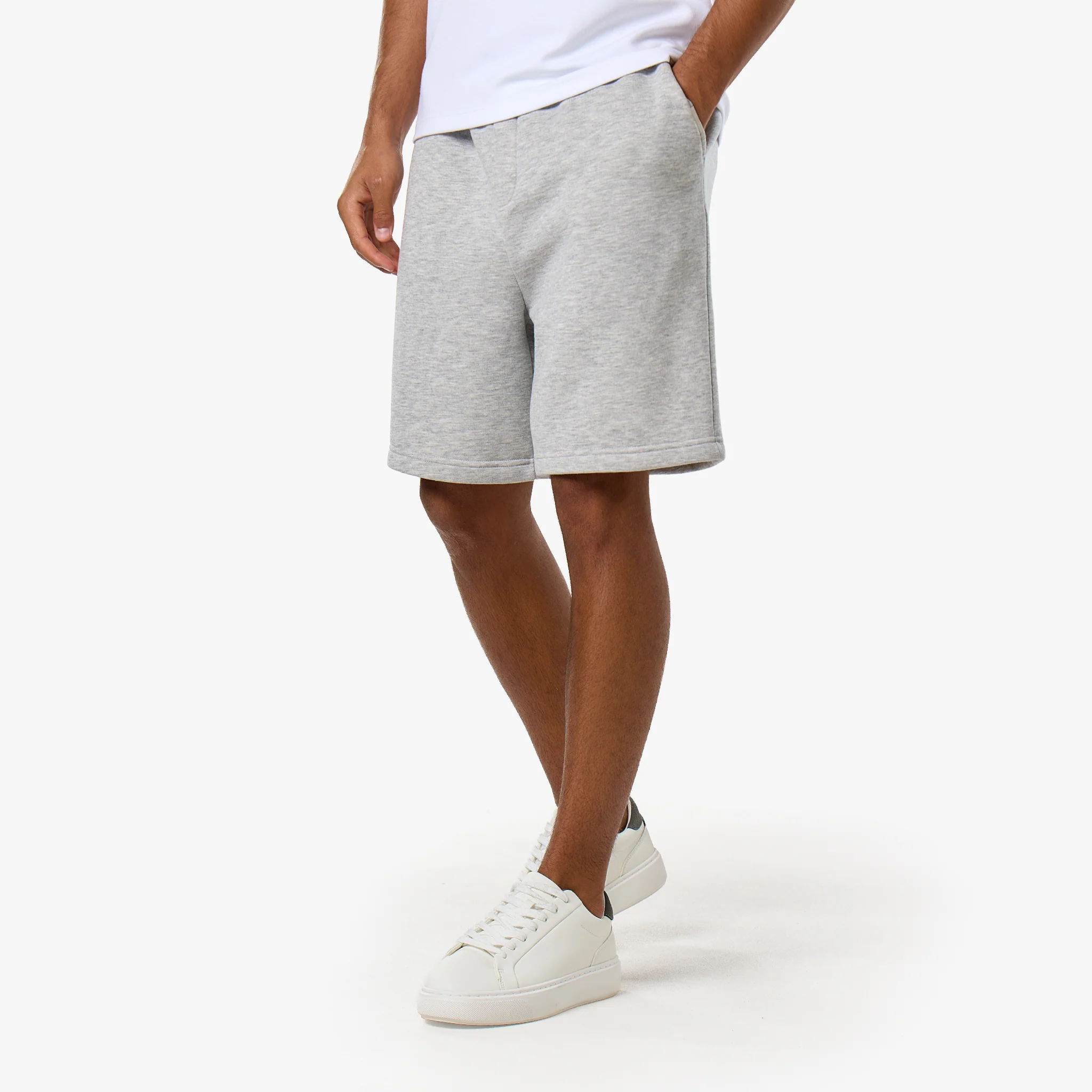 Loose Fit Short | Grey Marl