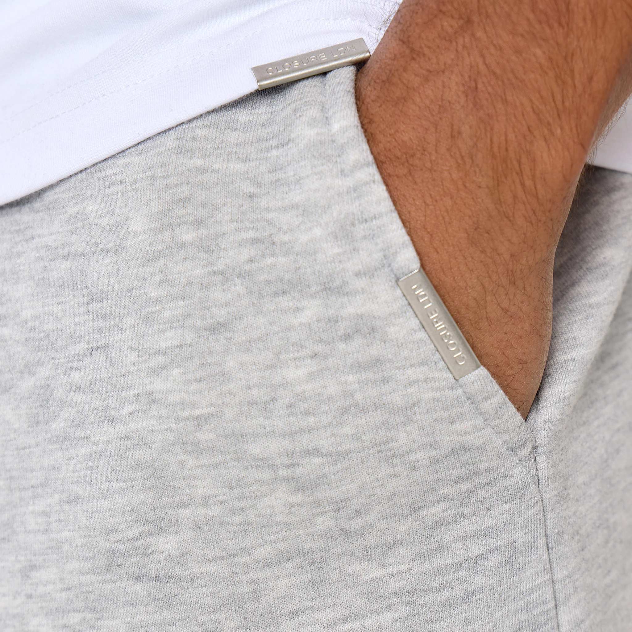 Loose Fit Short | Grey Marl - Image 6