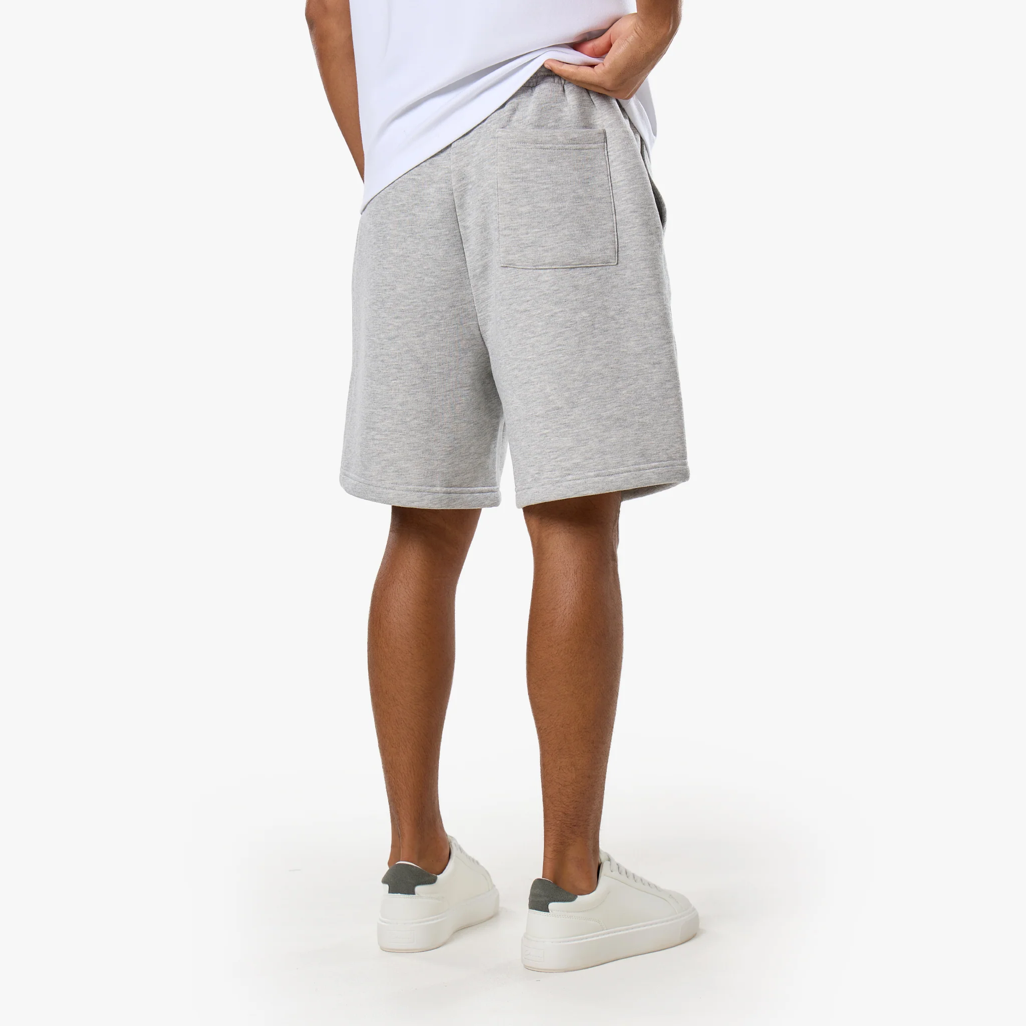 Loose Fit Short | Grey Marl - Image 8