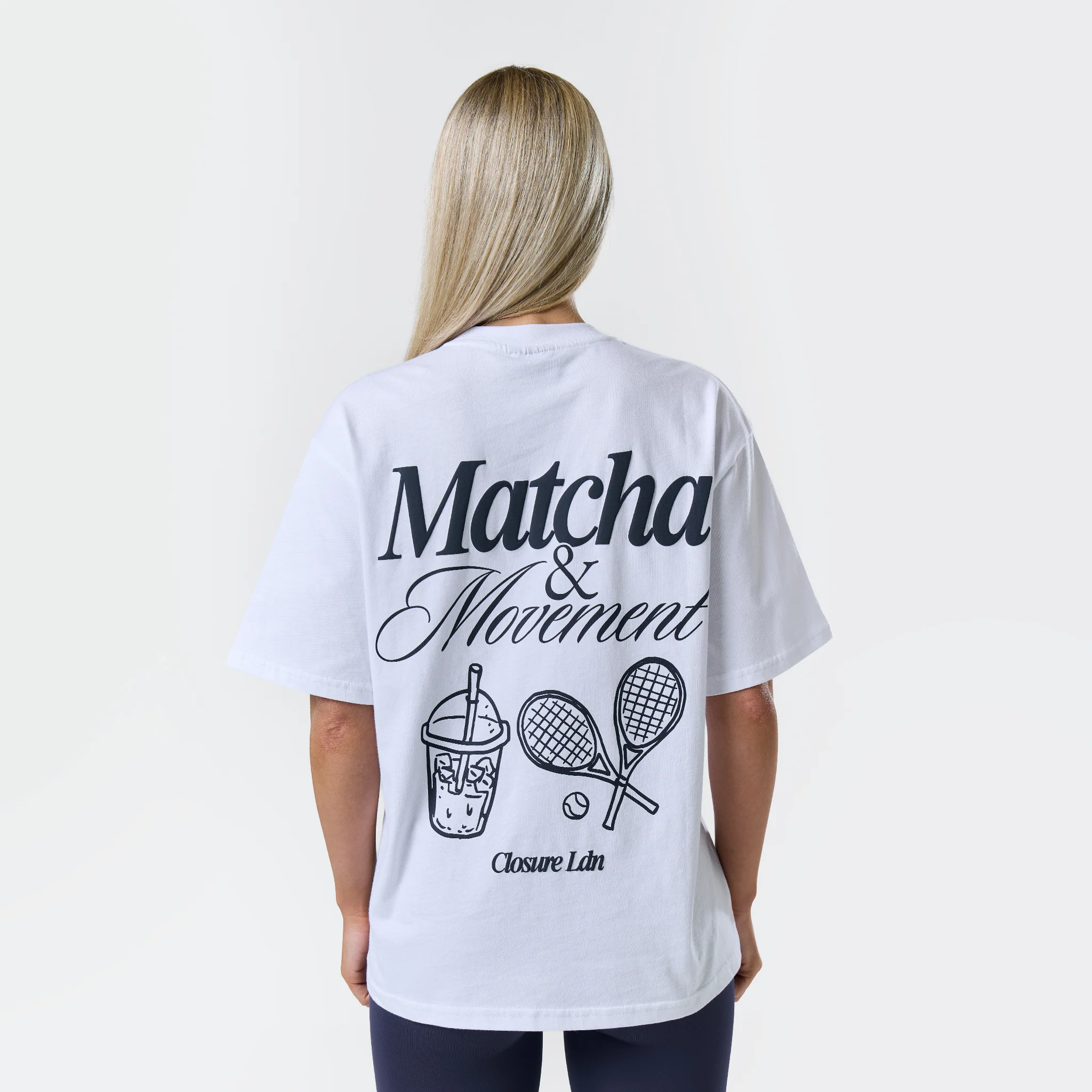 Matcha And Movement T-Shirt | White