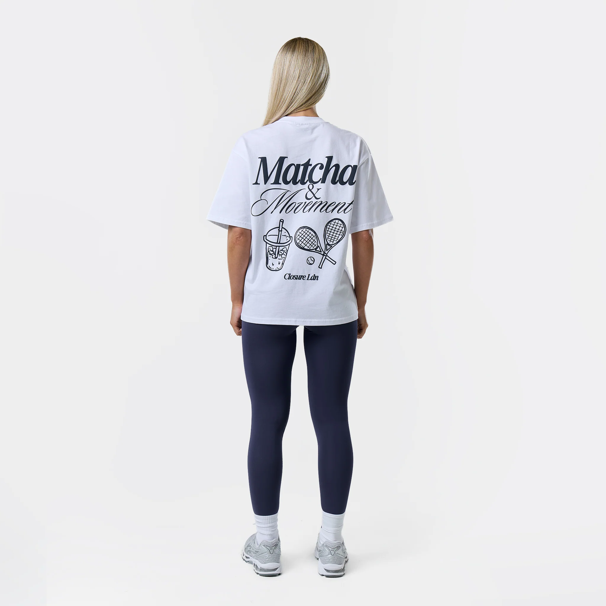 Matcha And Movement T-Shirt | White - Image 3