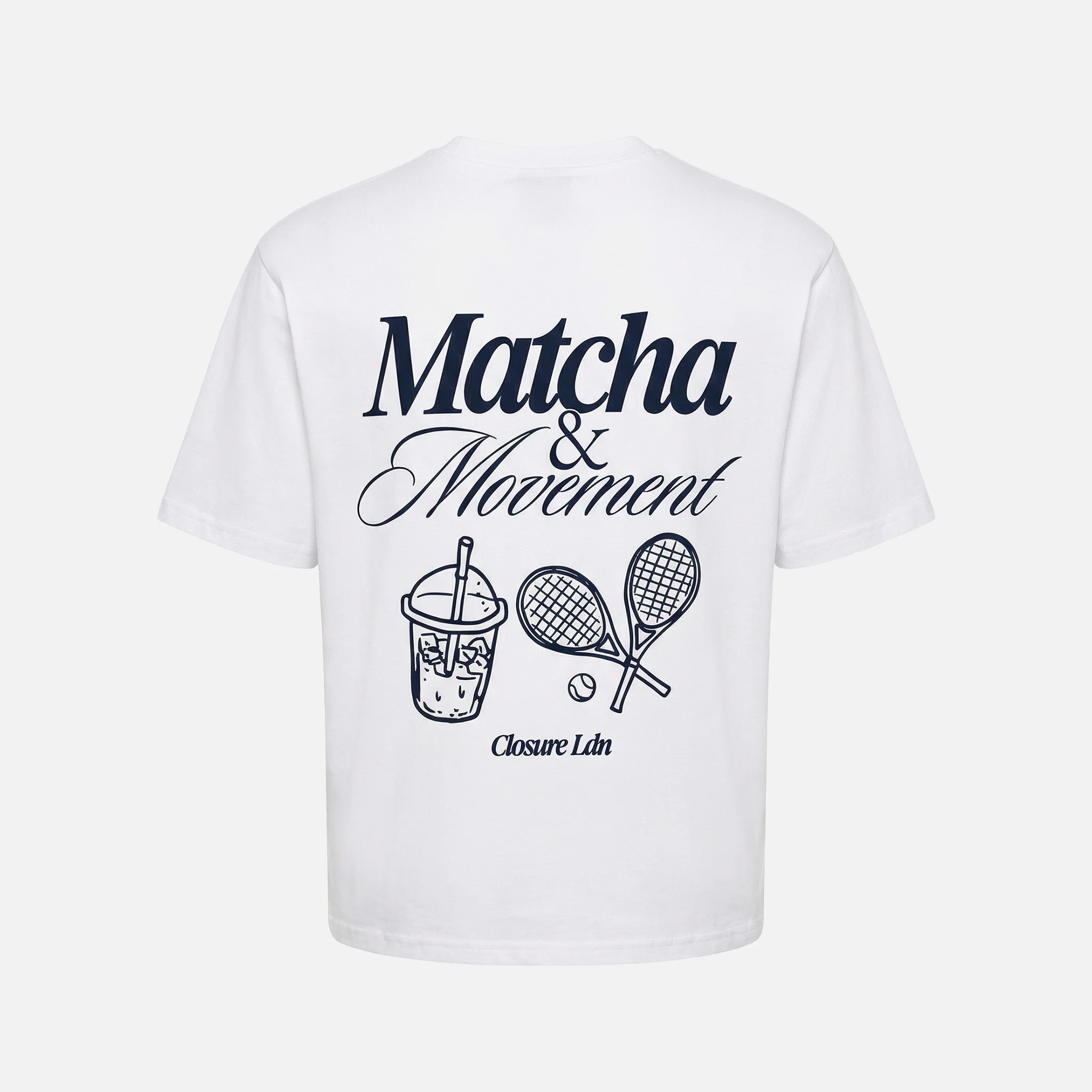 Matcha And Movement T-Shirt | White - Image 9