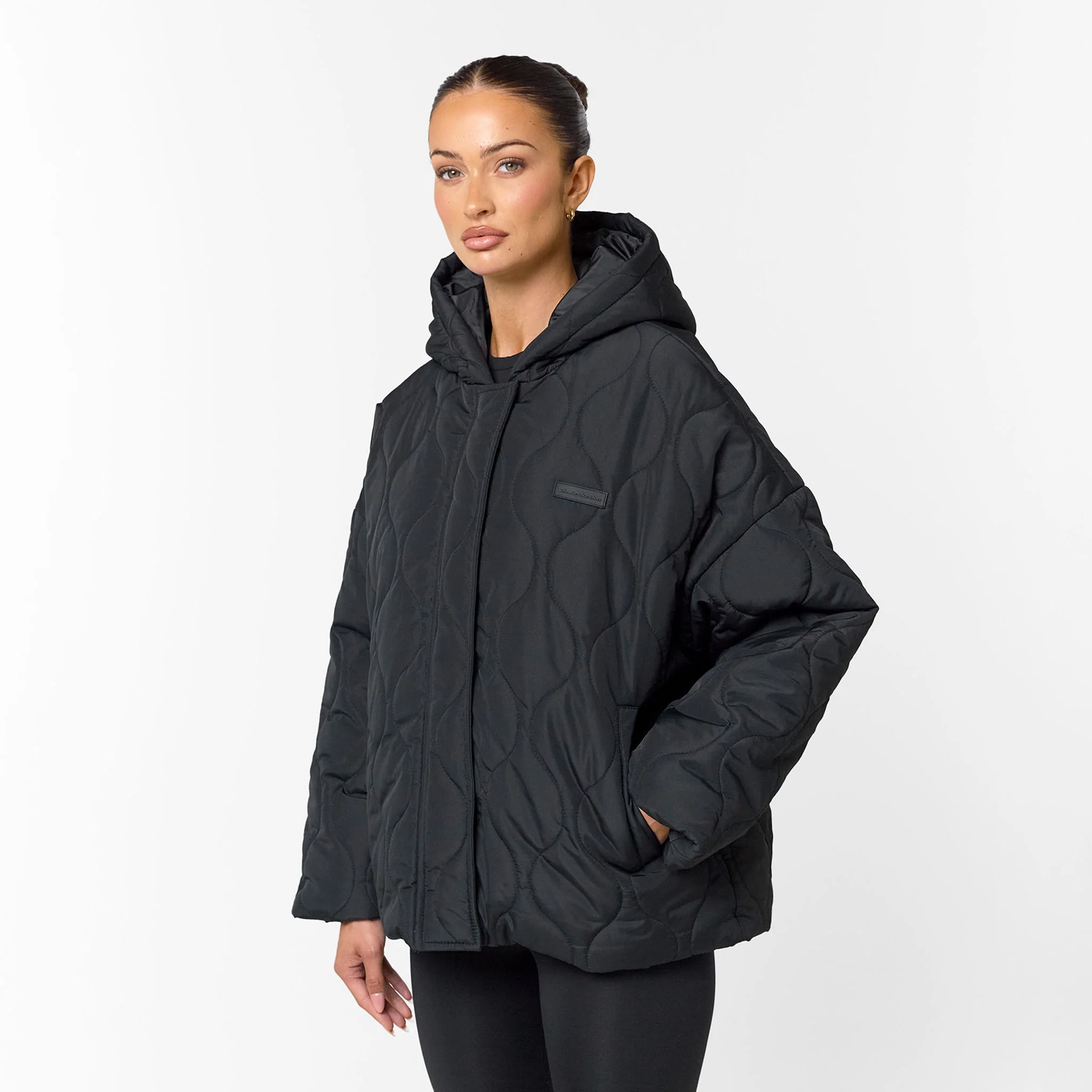 Onion Quilt Puffer | Black