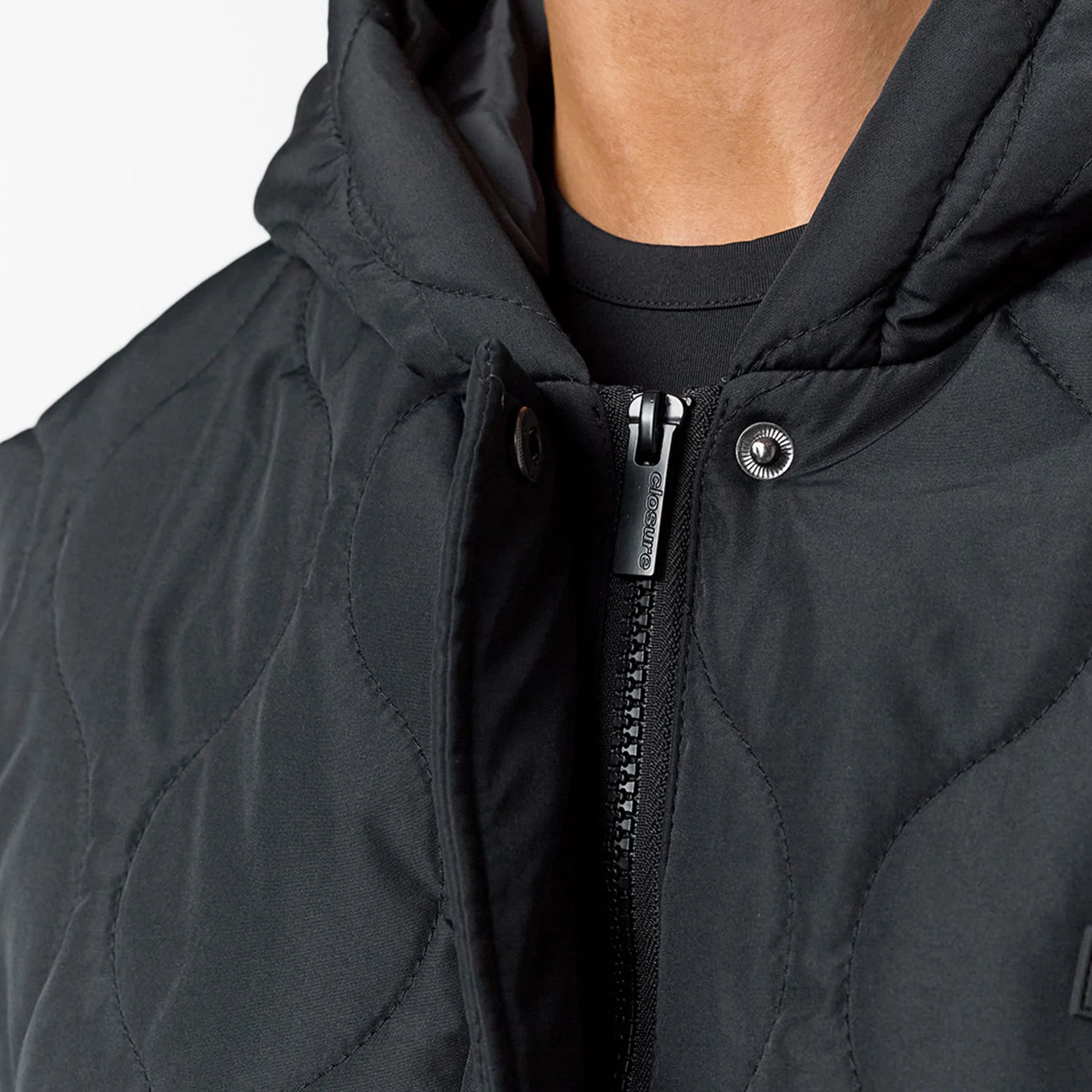 Onion Quilt Puffer | Black - Image 6