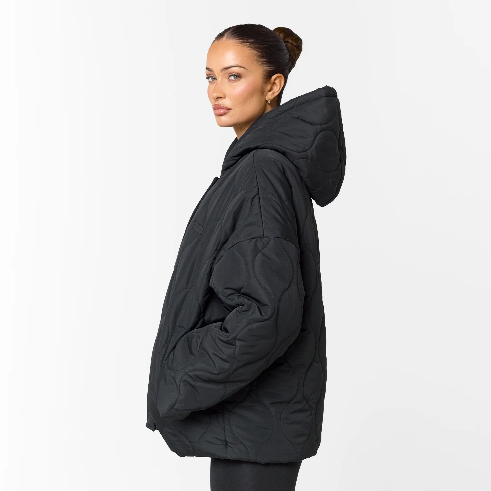 Onion Quilt Puffer | Black - Image 7