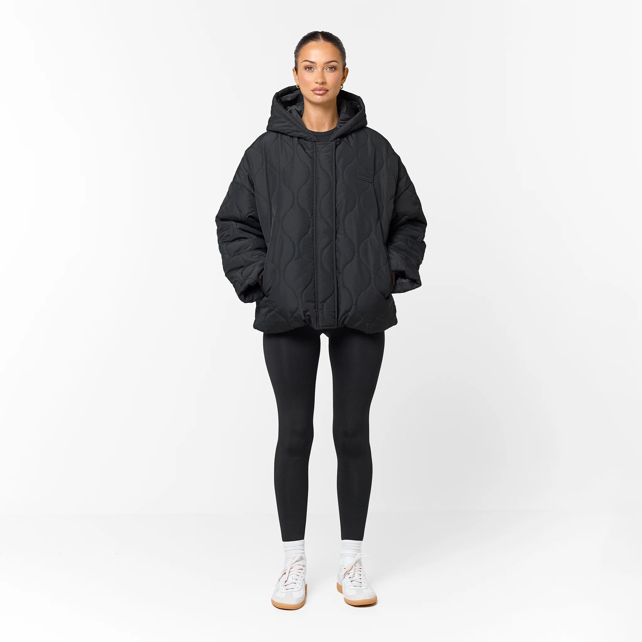 Onion Quilt Puffer | Black - Image 8