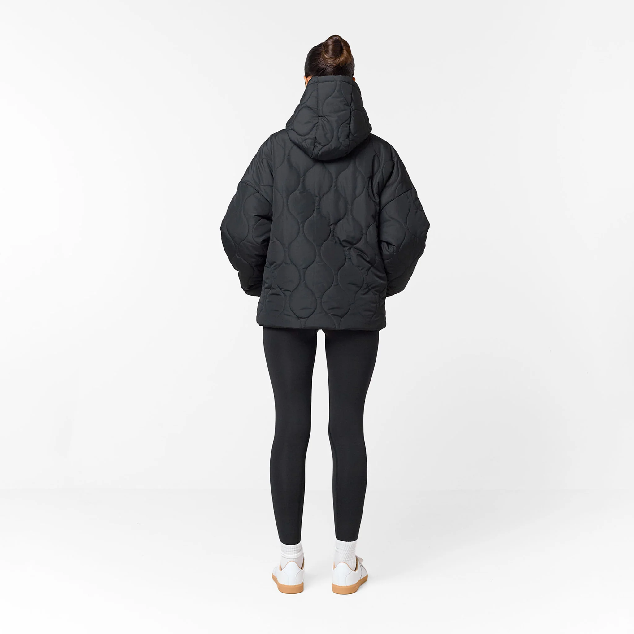 Onion Quilt Puffer | Black - Image 9